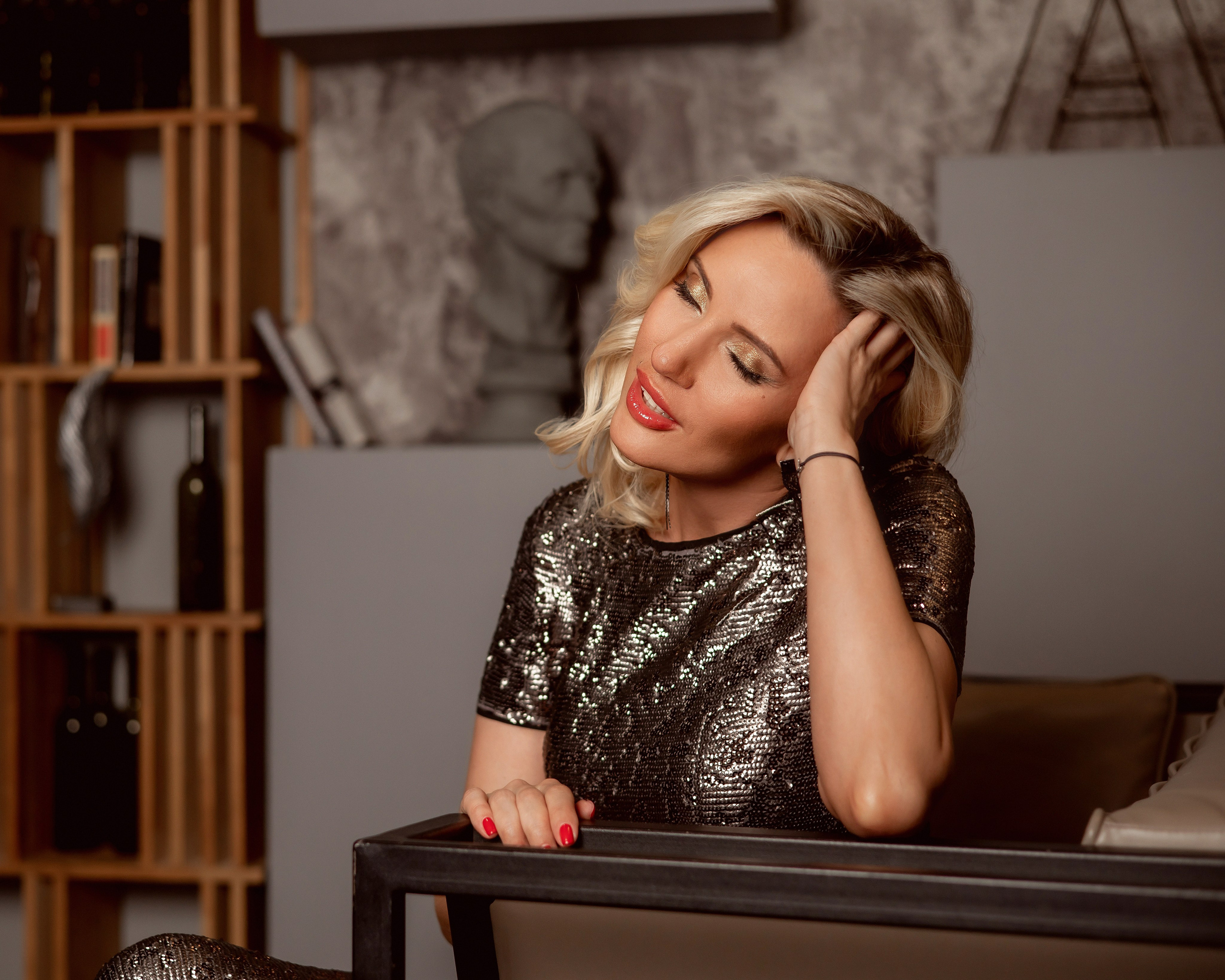 Новогодняя фотосессия для Анастасии. Семейный фотограф в Москве