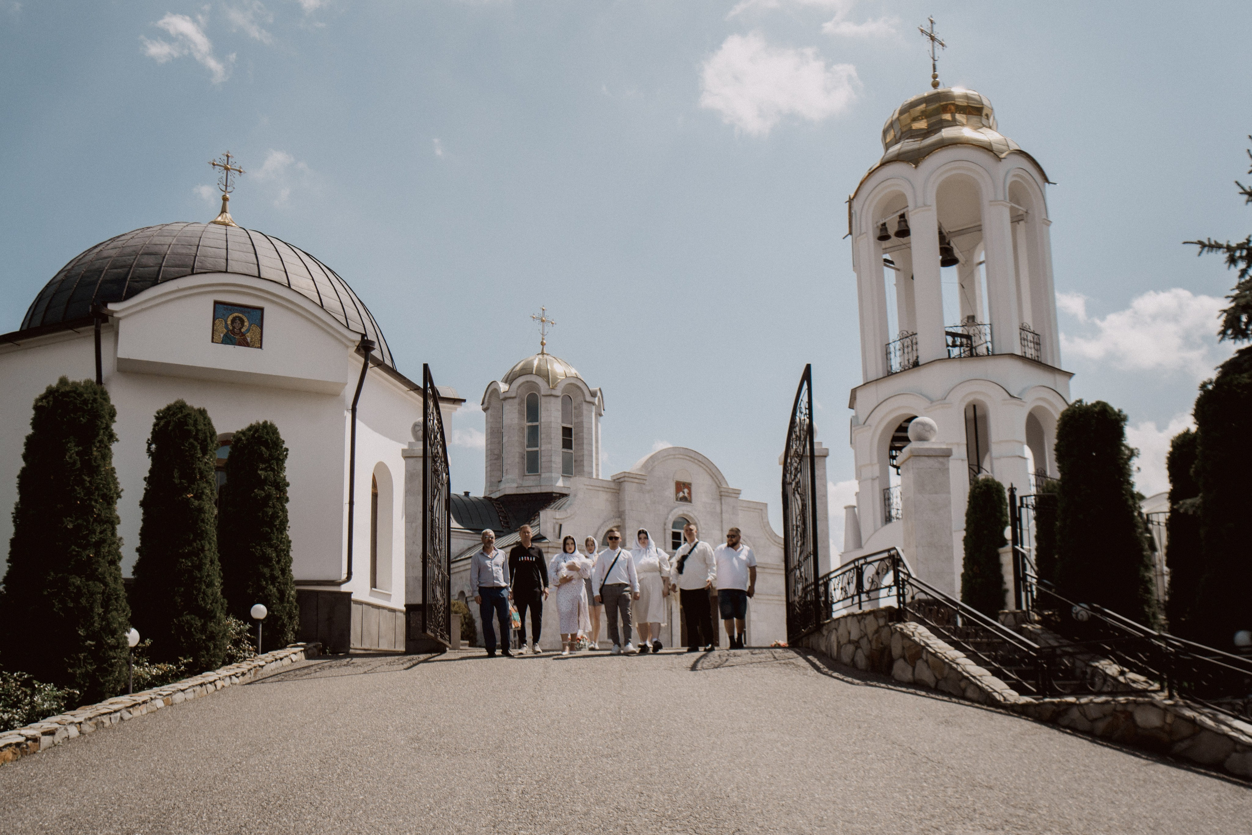 Крещение в Свято-Георгиевском монастыре. Семейный фотограф и видеограф Алёна Ким