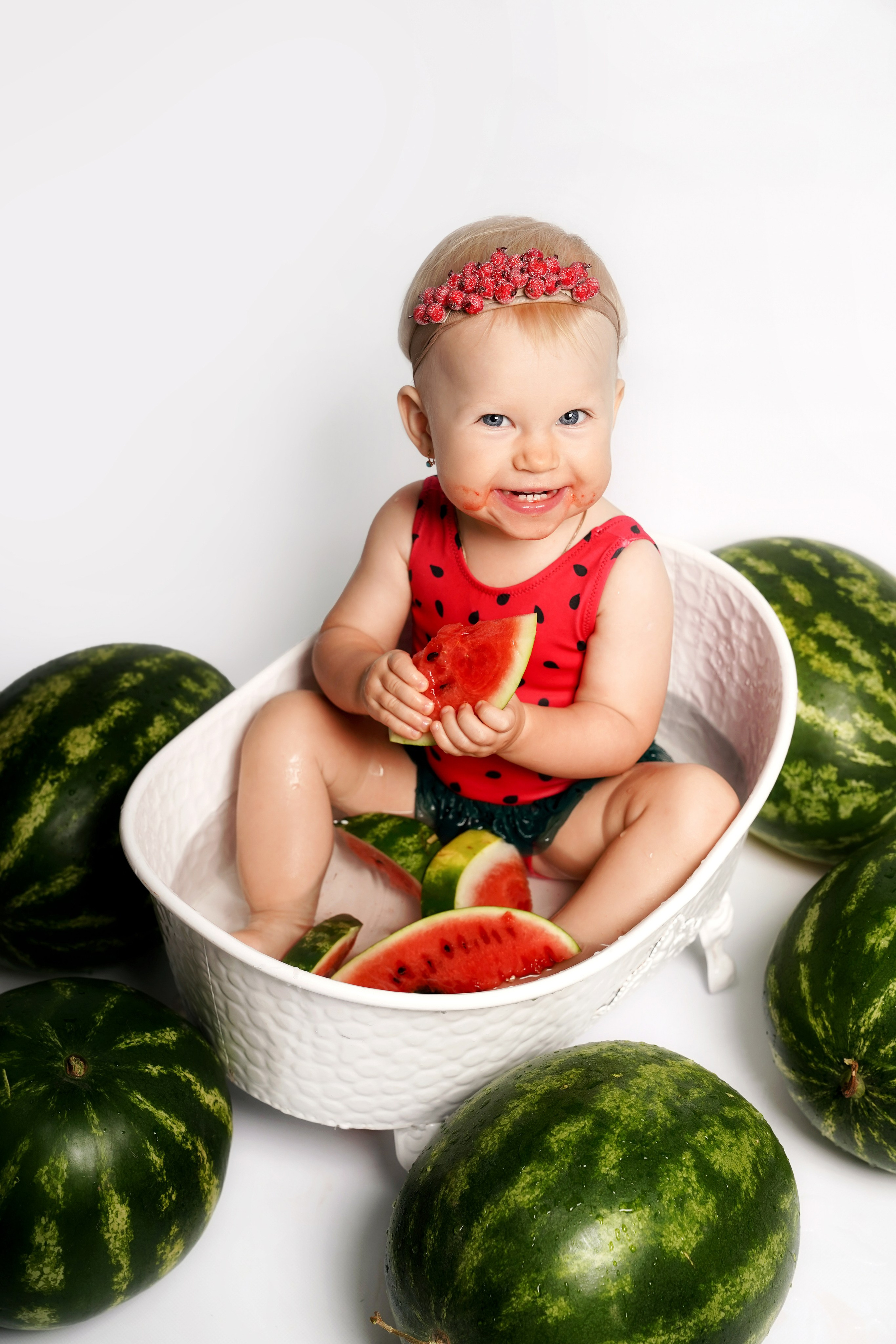 Фотопроект АРБУЗИКИ. Фотограф новорожденных, детей до года и беременных в Симферополе