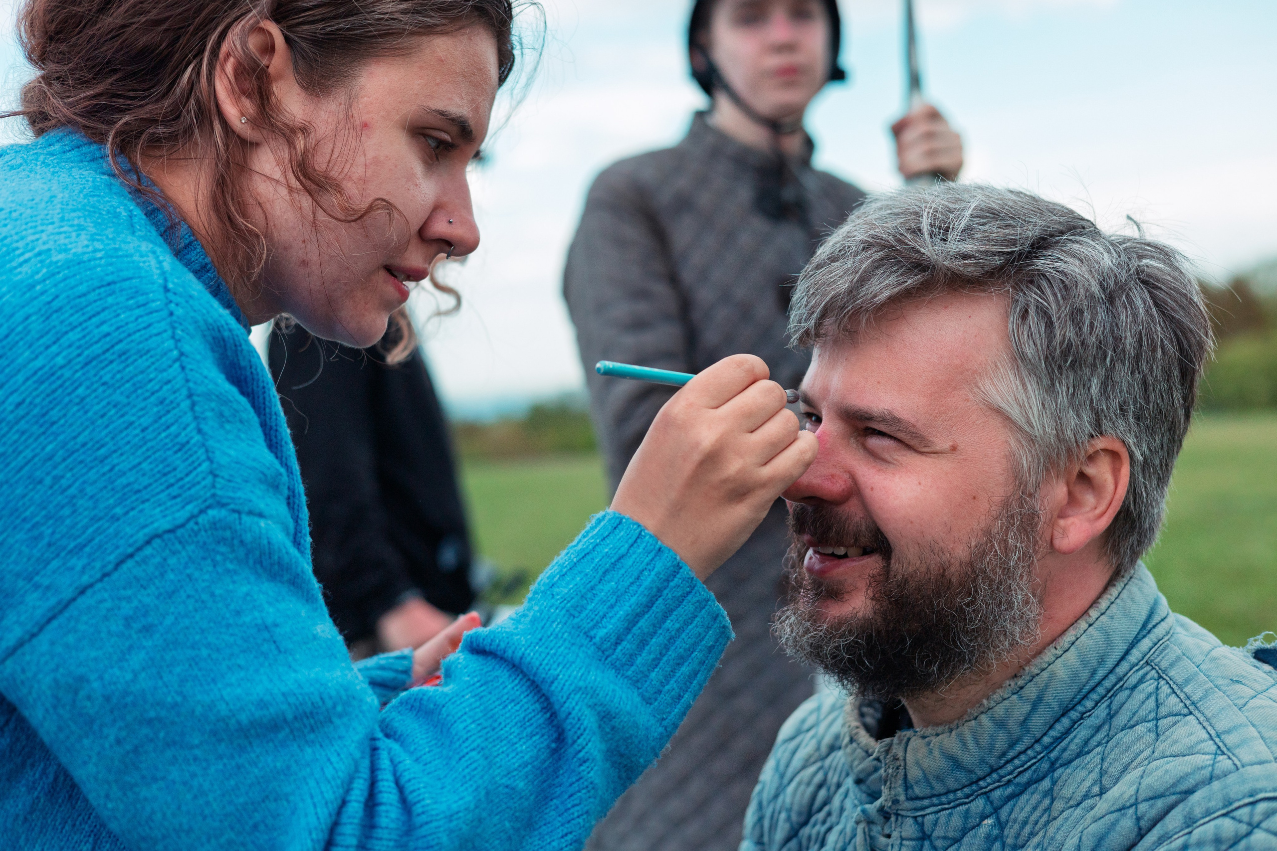 Бэкстейдж-съемка рекламы охранной компании «Тамерлан». Фотограф Белов Тимофей | Красноярск