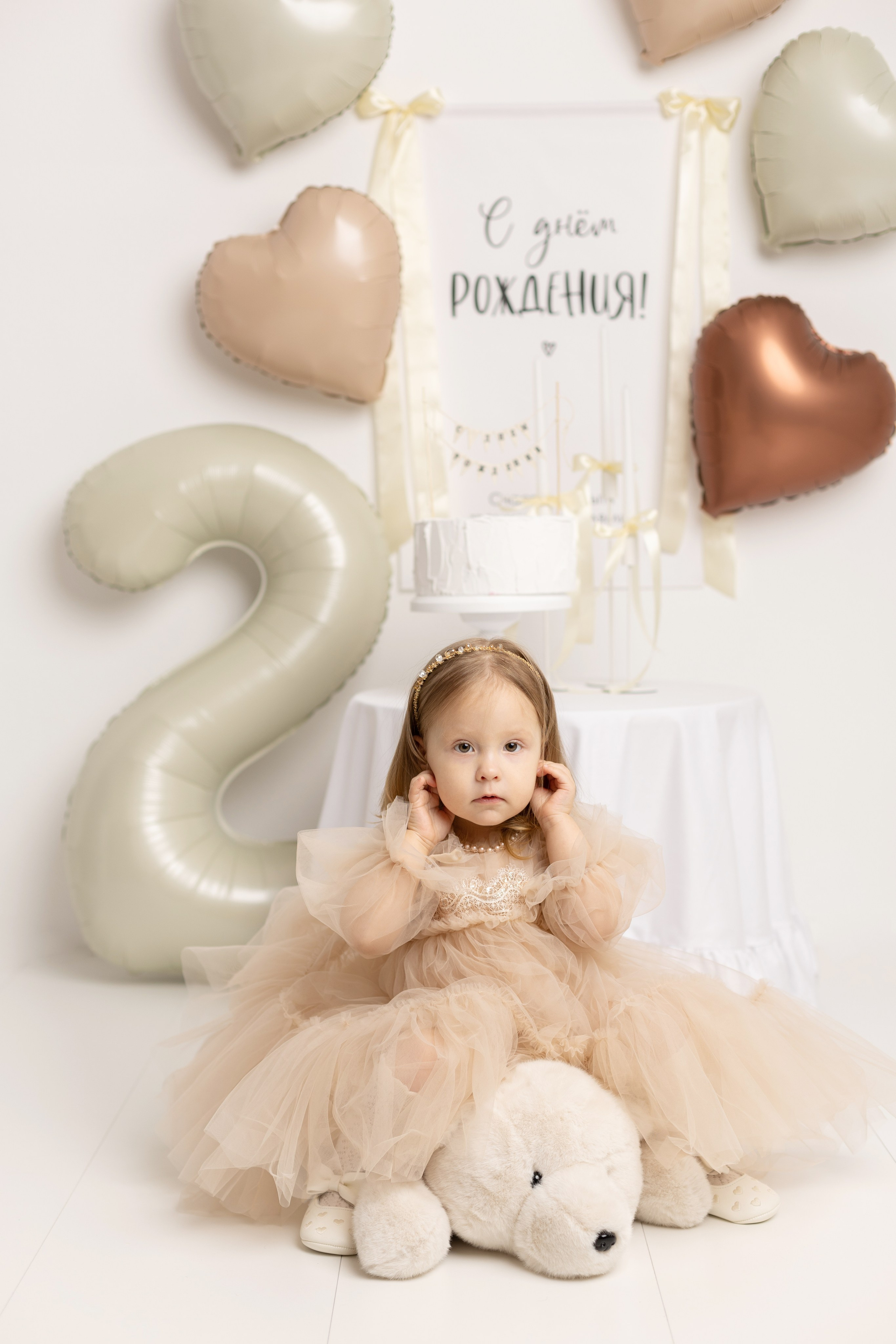 Фотосессия к первому дню рождения. Фотограф новорожденных, детский фотограф в г. Оренбурге Екатерина Козлова