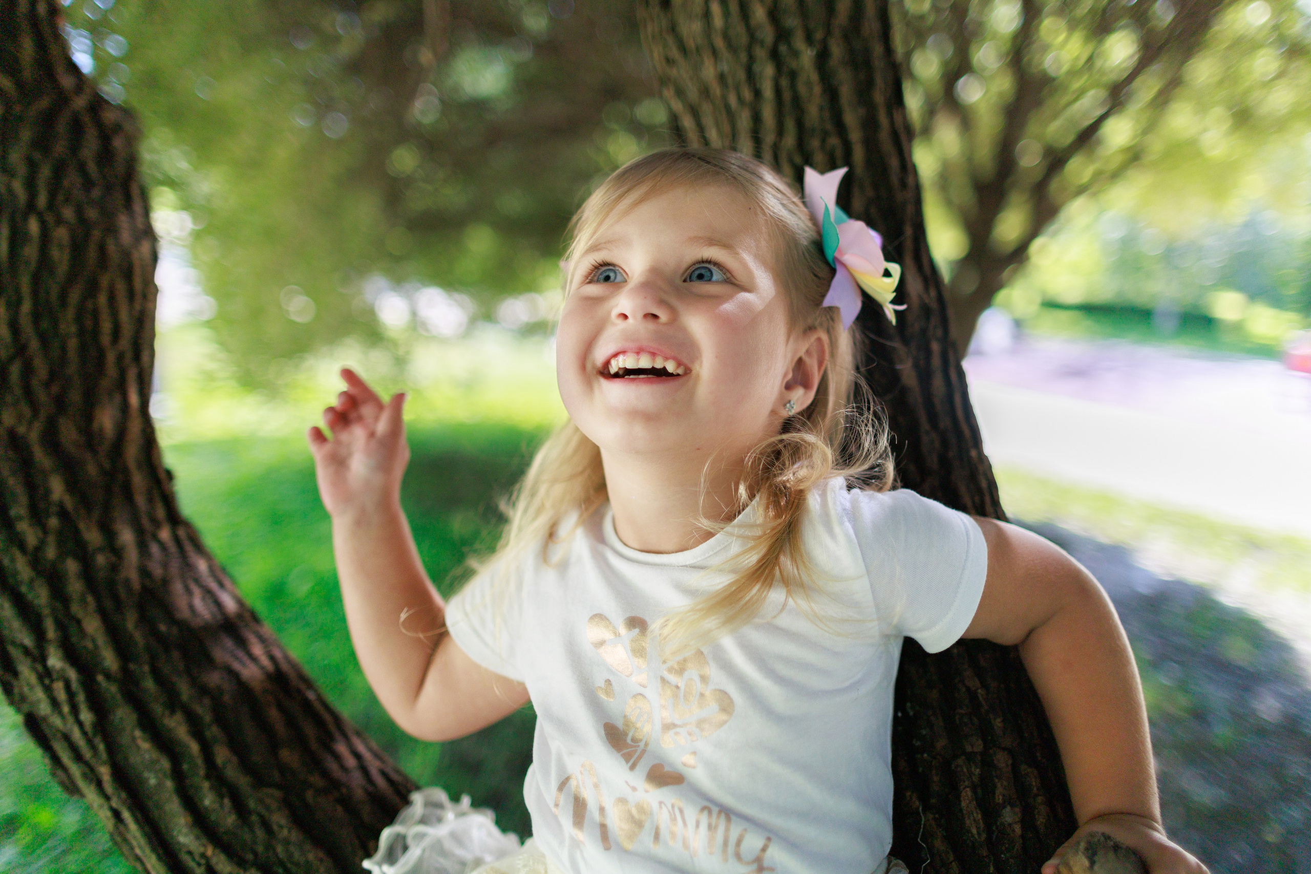 Детская фотосессия в парке