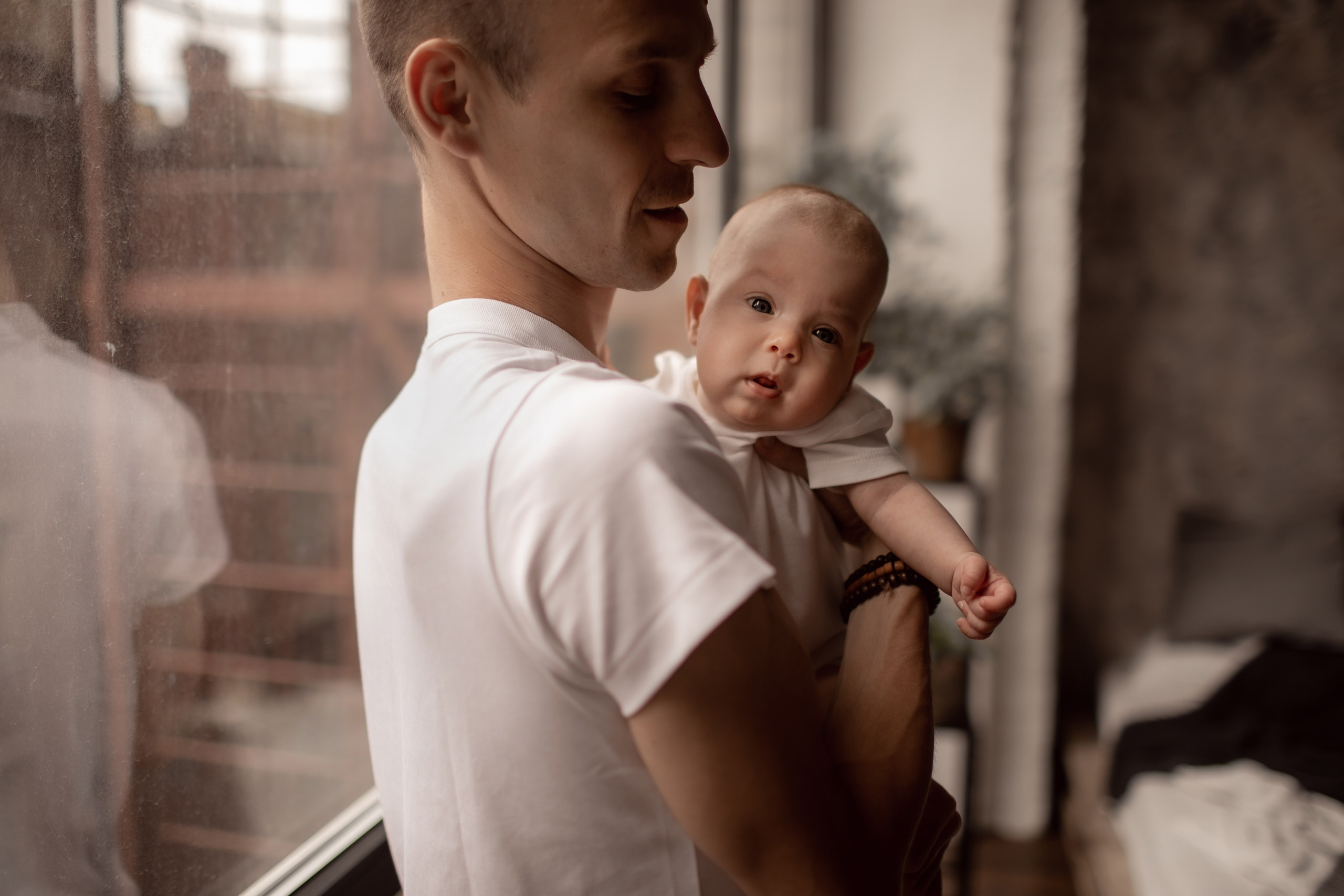 Валерия и Геннадий с крошкой. Семейный фотограф в Москве