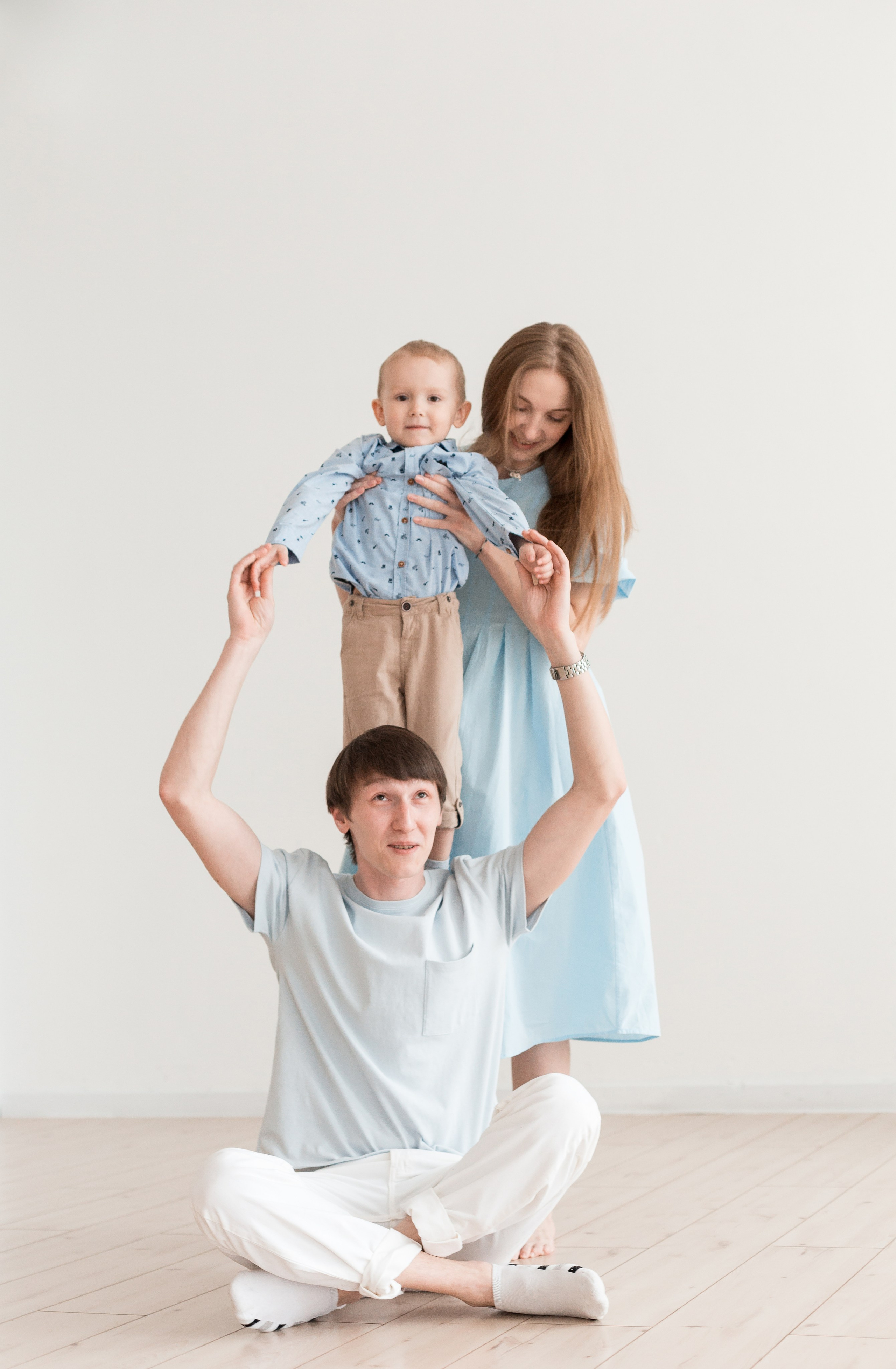 Семейная студийная съемка. Семейный и детский фотограф в Перми Ксения Масленникова