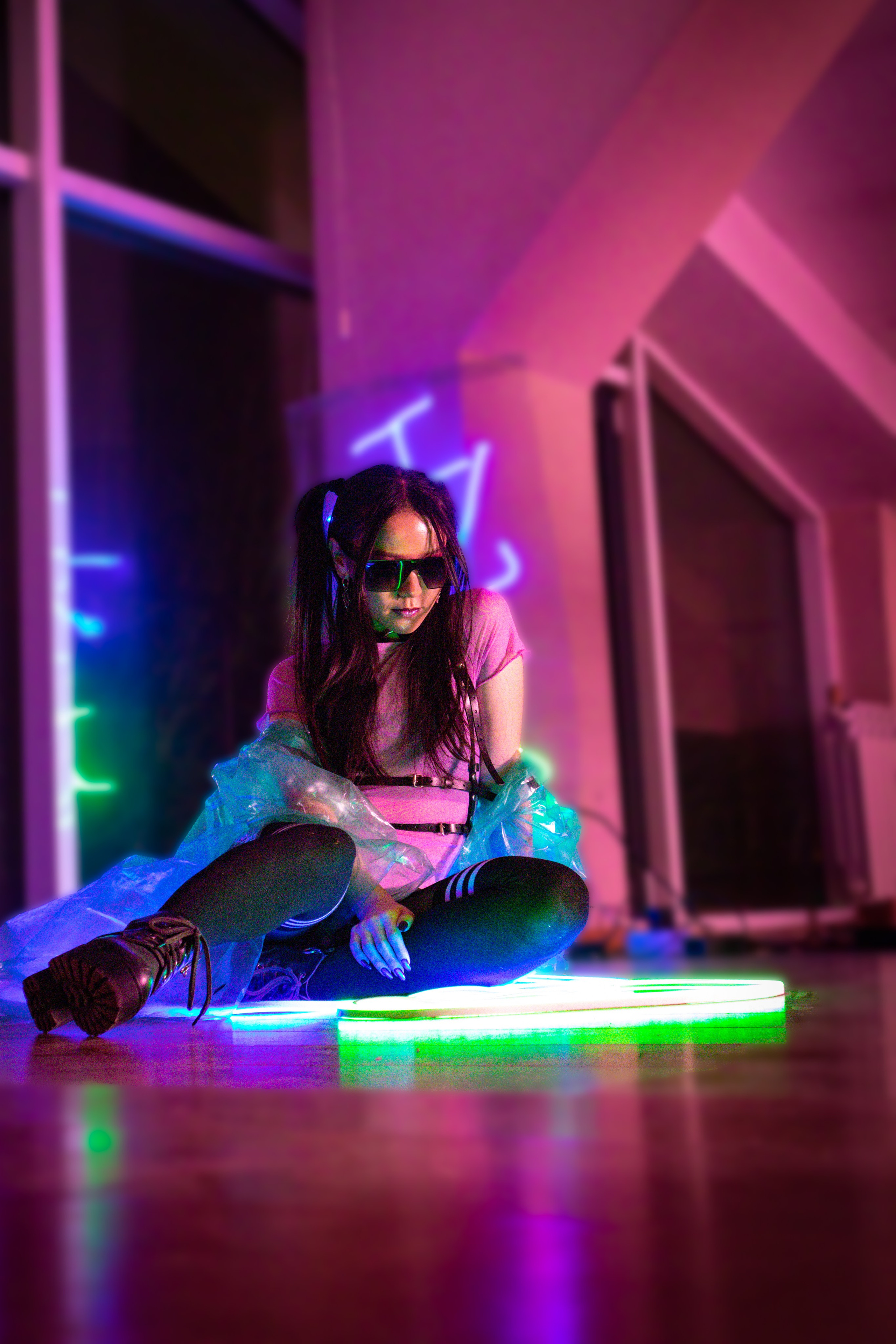 Фотосессия в стиле Киберпанк. Фотограф в Южно-Сахалинске Гусаков Евгений