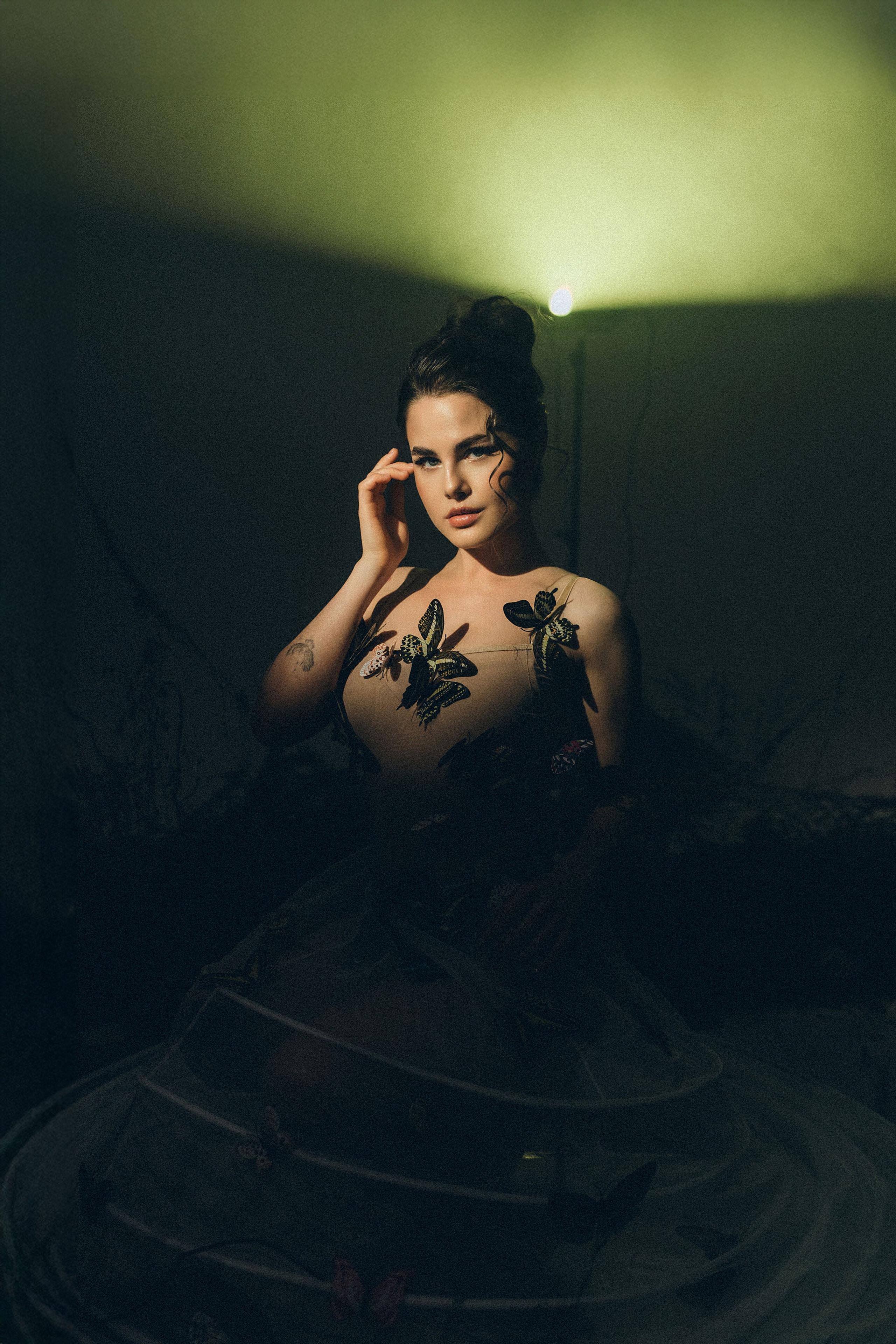 Мария с бабочками. Фотограф в Москве Ангелина Ким