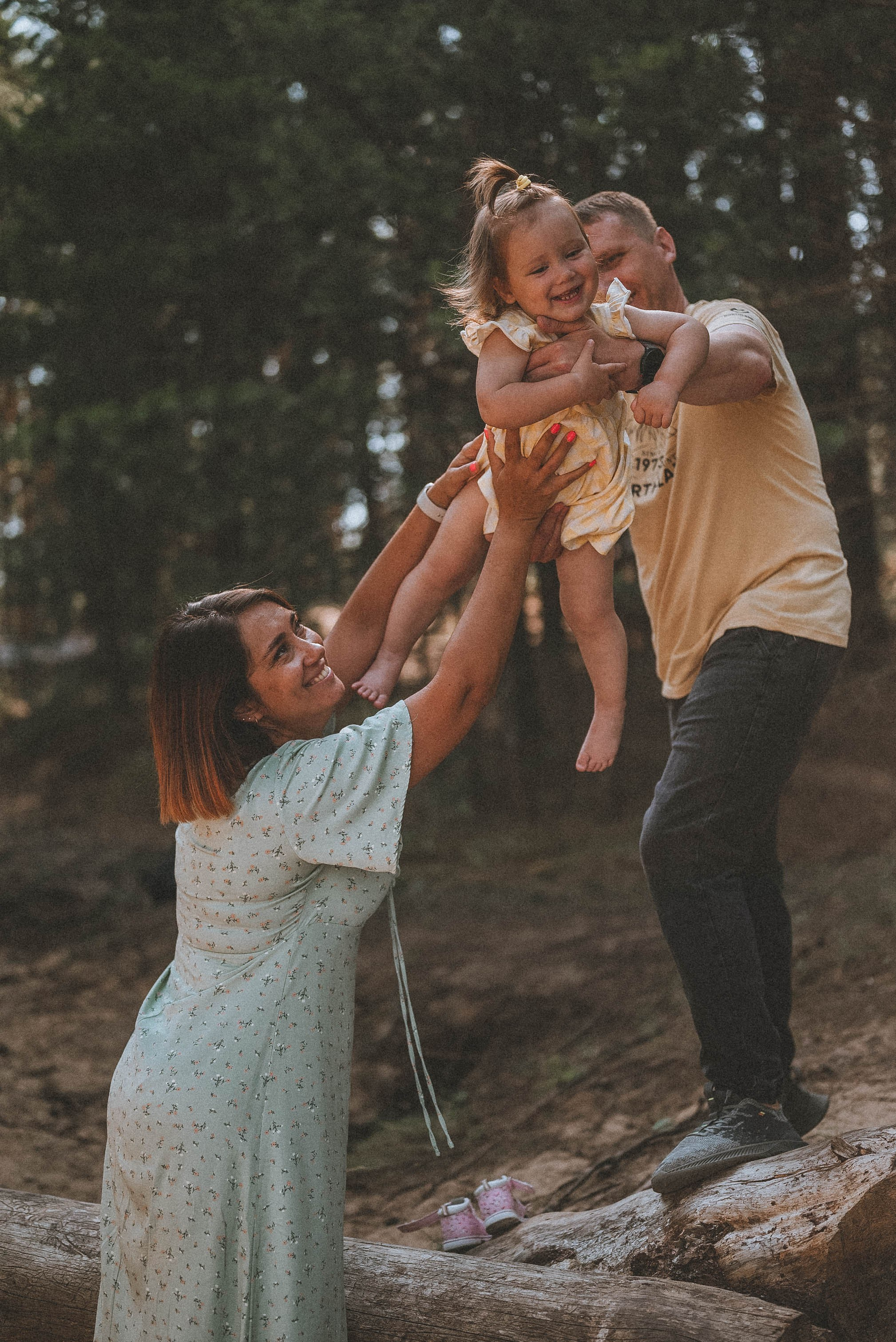 Сергей и Мария с Никитой и Миланой. Фотограф Кристина Пархоменко