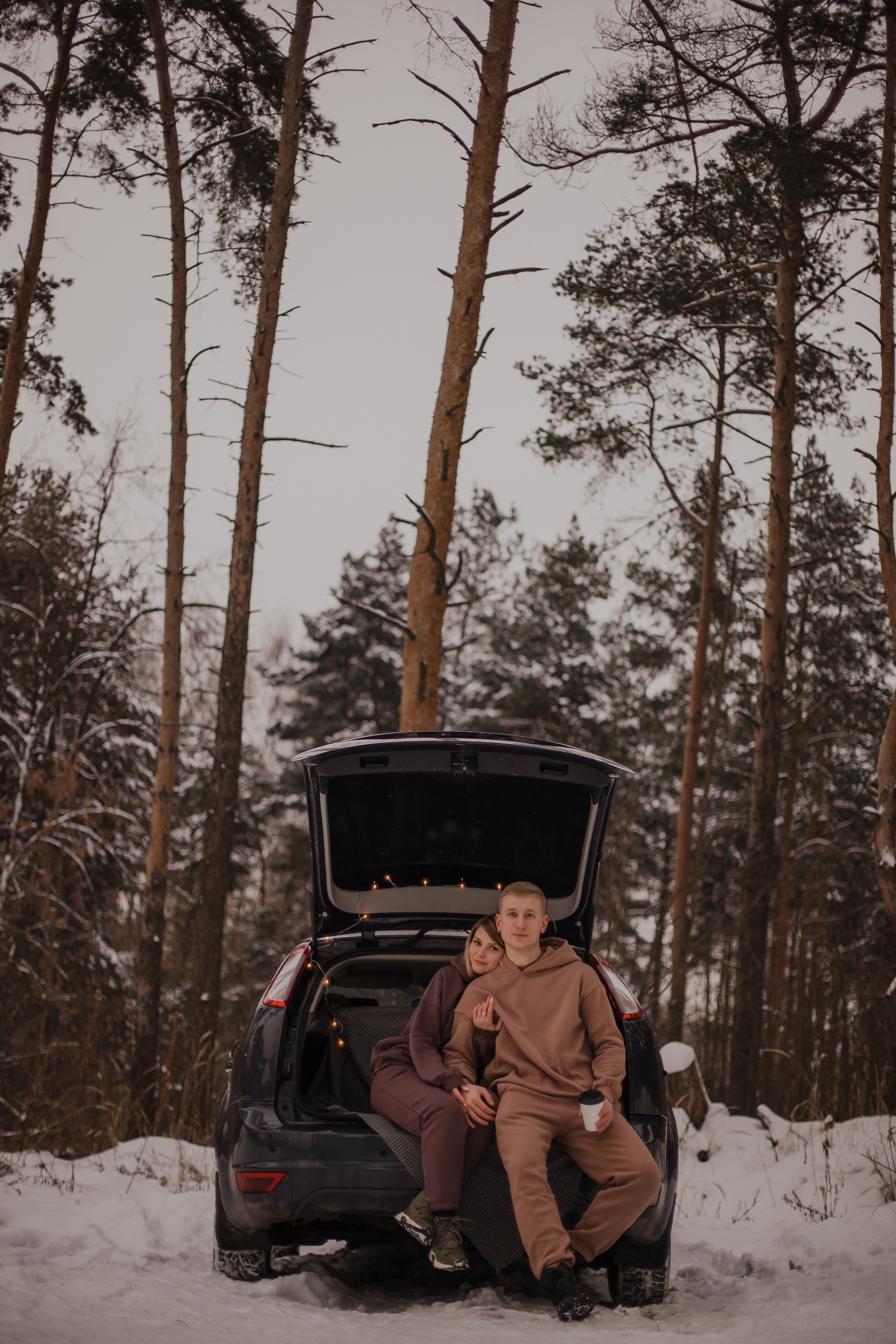 Зимняя история (2022). Свадебный и семейный фотограф в Москве Яна Шувалова