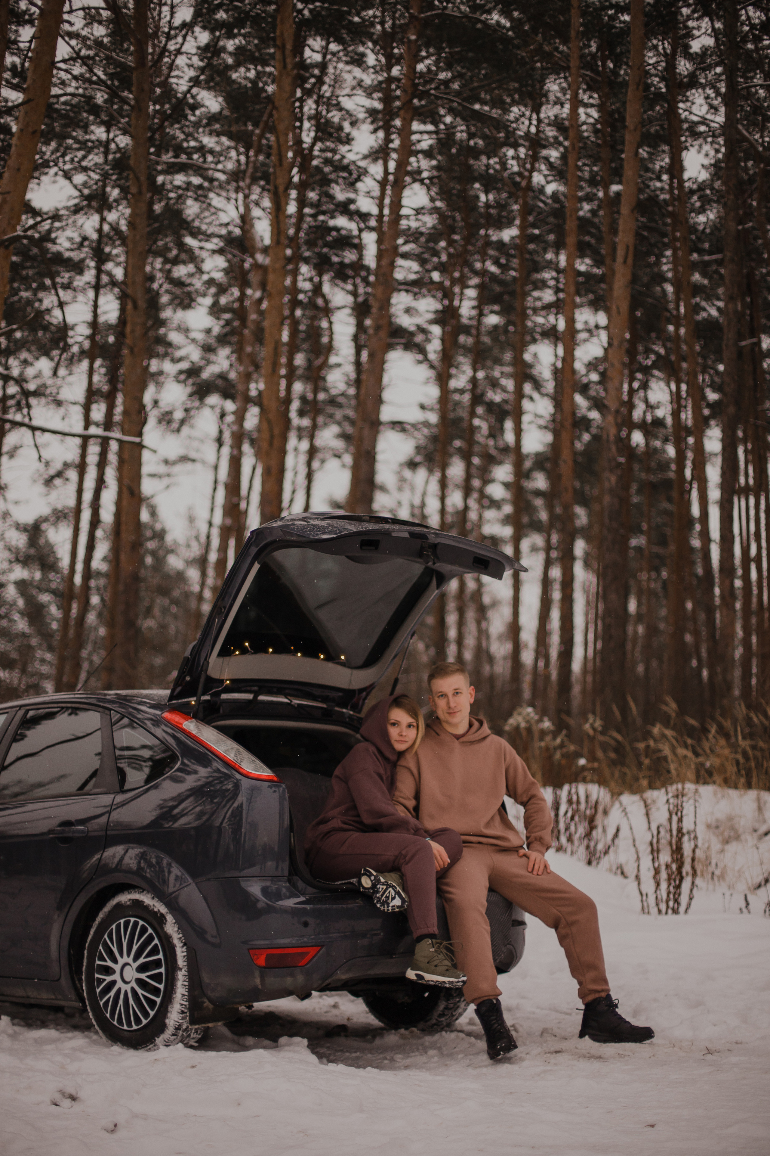 Зимняя история (2022). Свадебный и семейный фотограф в Москве Яна Шувалова