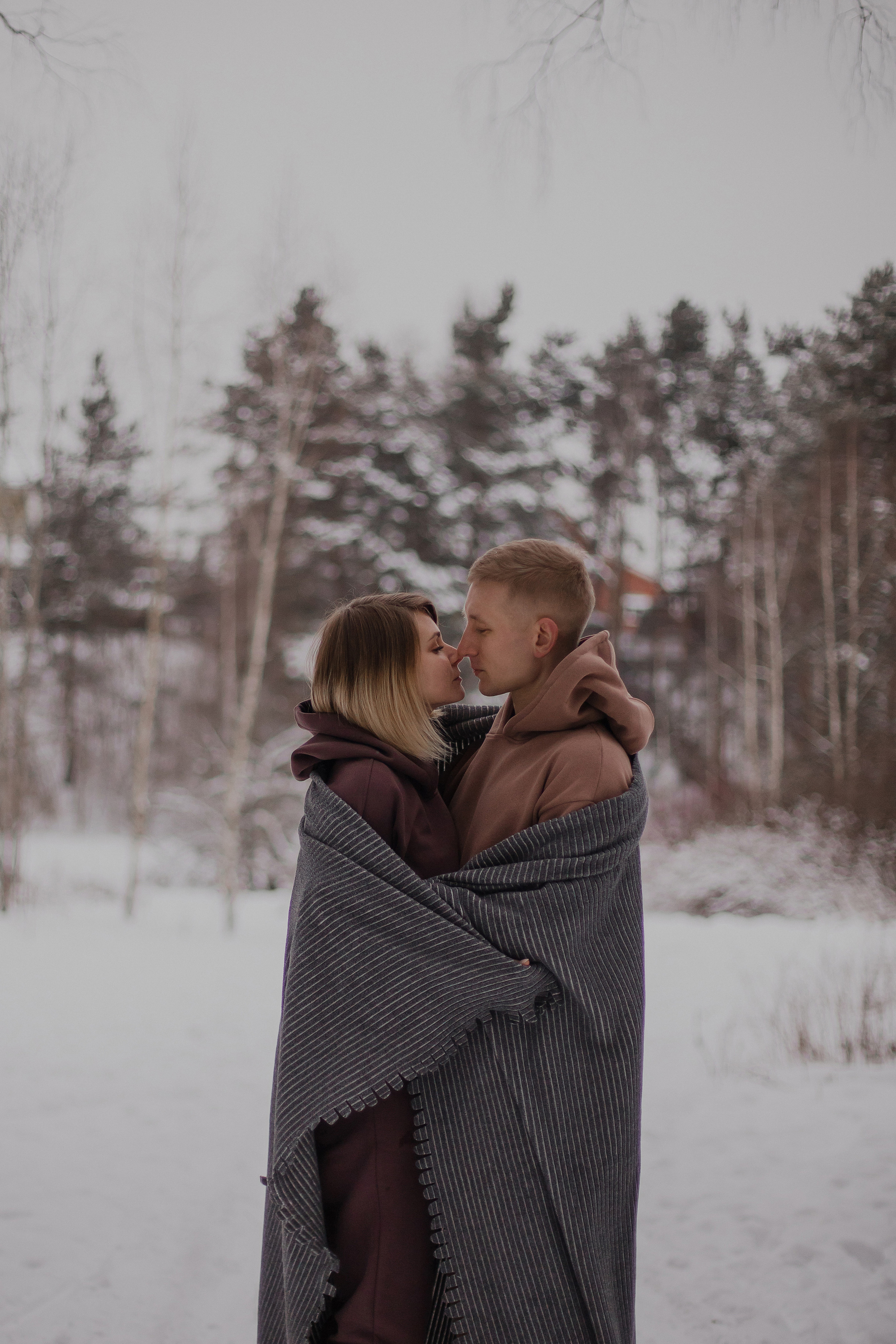 Зимняя история (2022). Свадебный и семейный фотограф в Москве Яна Шувалова