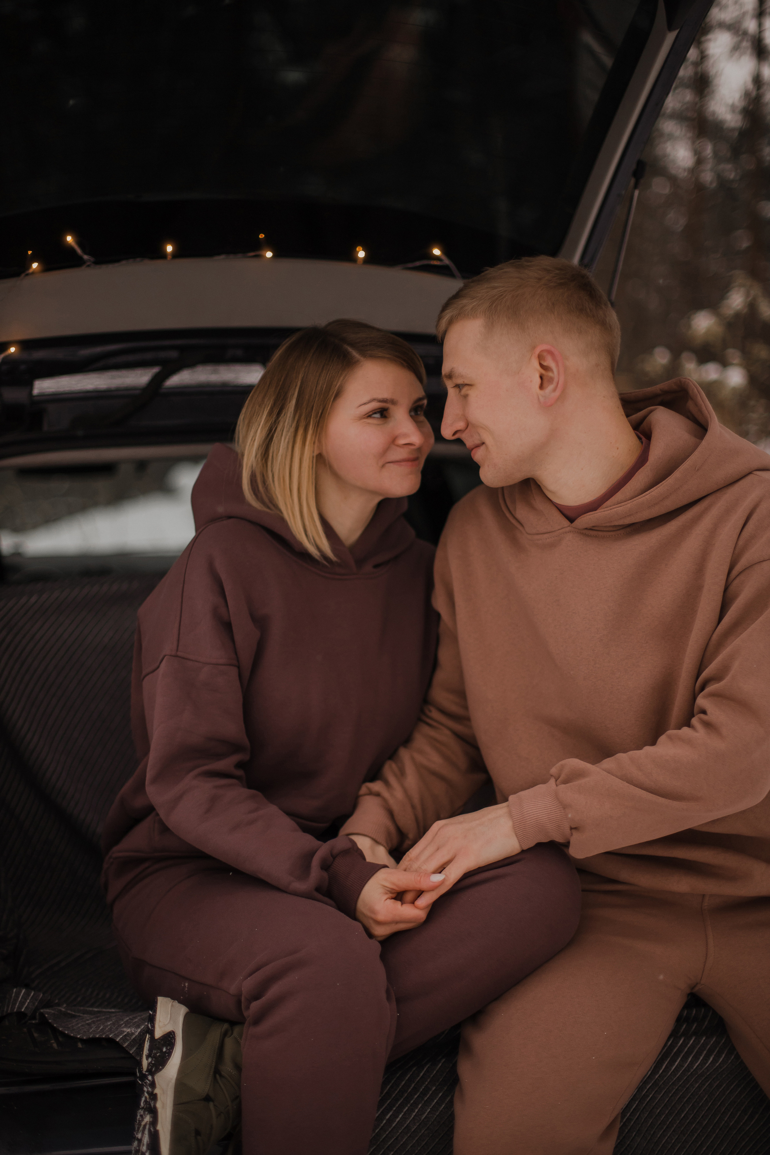 Зимняя история (2022). Свадебный и семейный фотограф в Москве Яна Шувалова