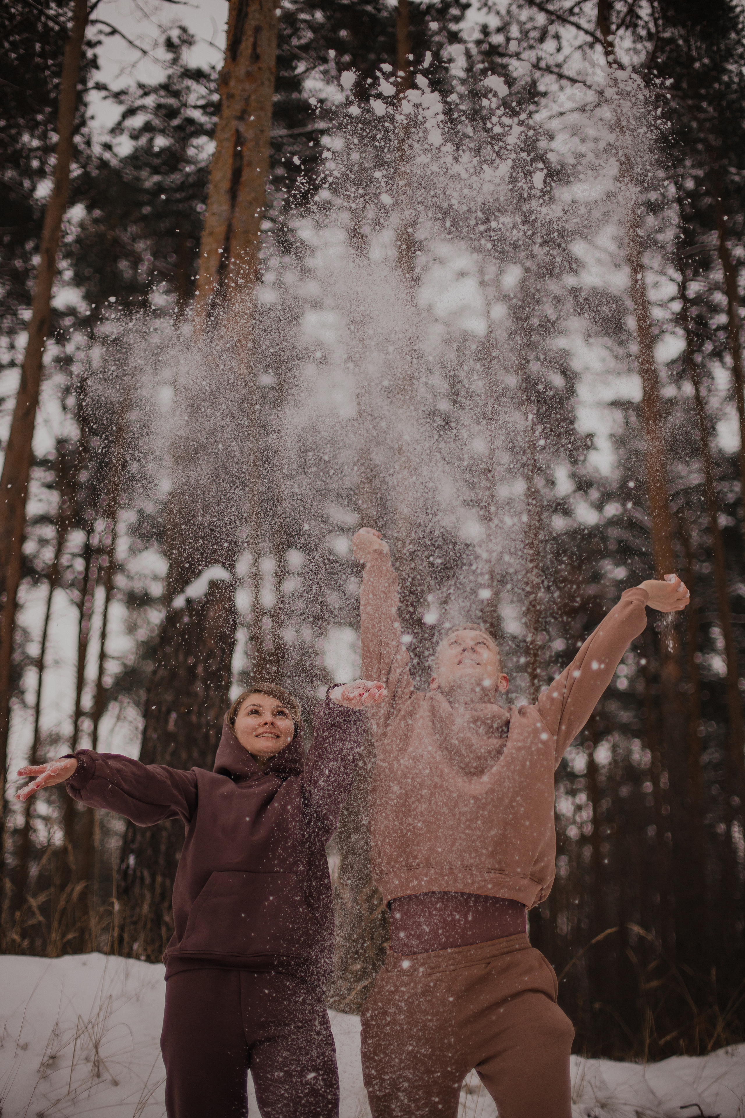 Зимняя история (2022). Свадебный и семейный фотограф в Москве Яна Шувалова