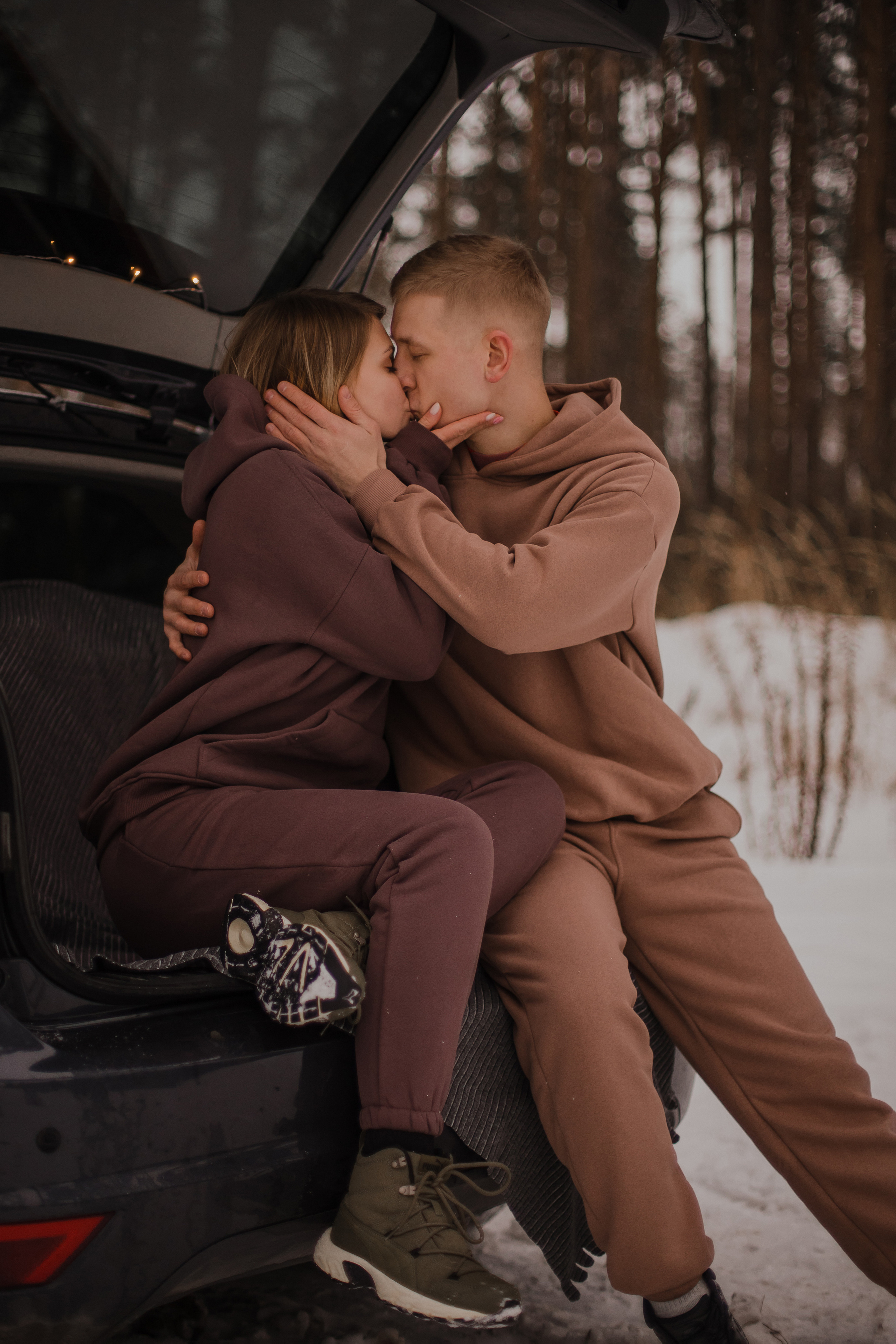 Зимняя история (2022). Свадебный и семейный фотограф в Москве Яна Шувалова