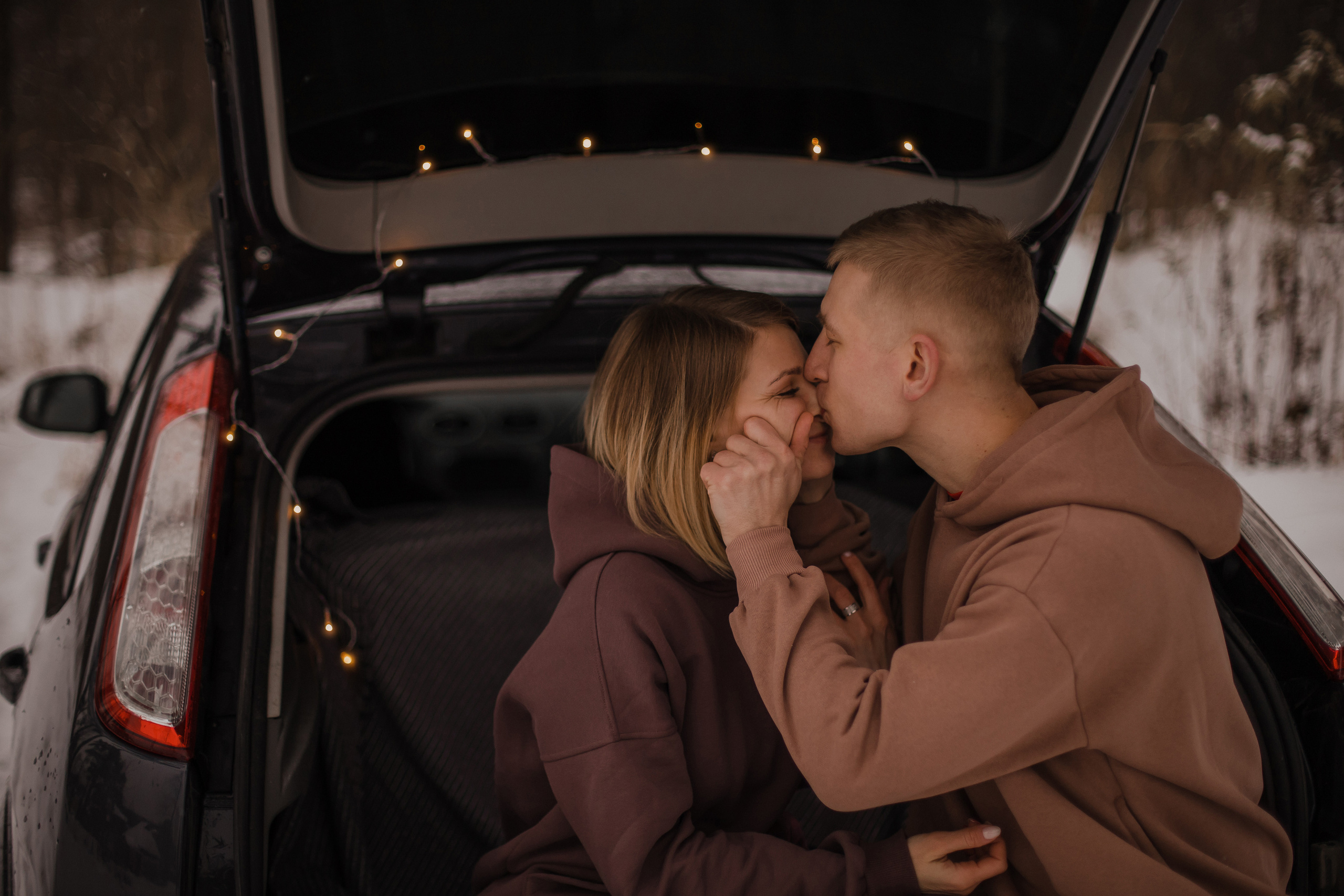 Зимняя история (2022). Свадебный и семейный фотограф в Москве Яна Шувалова