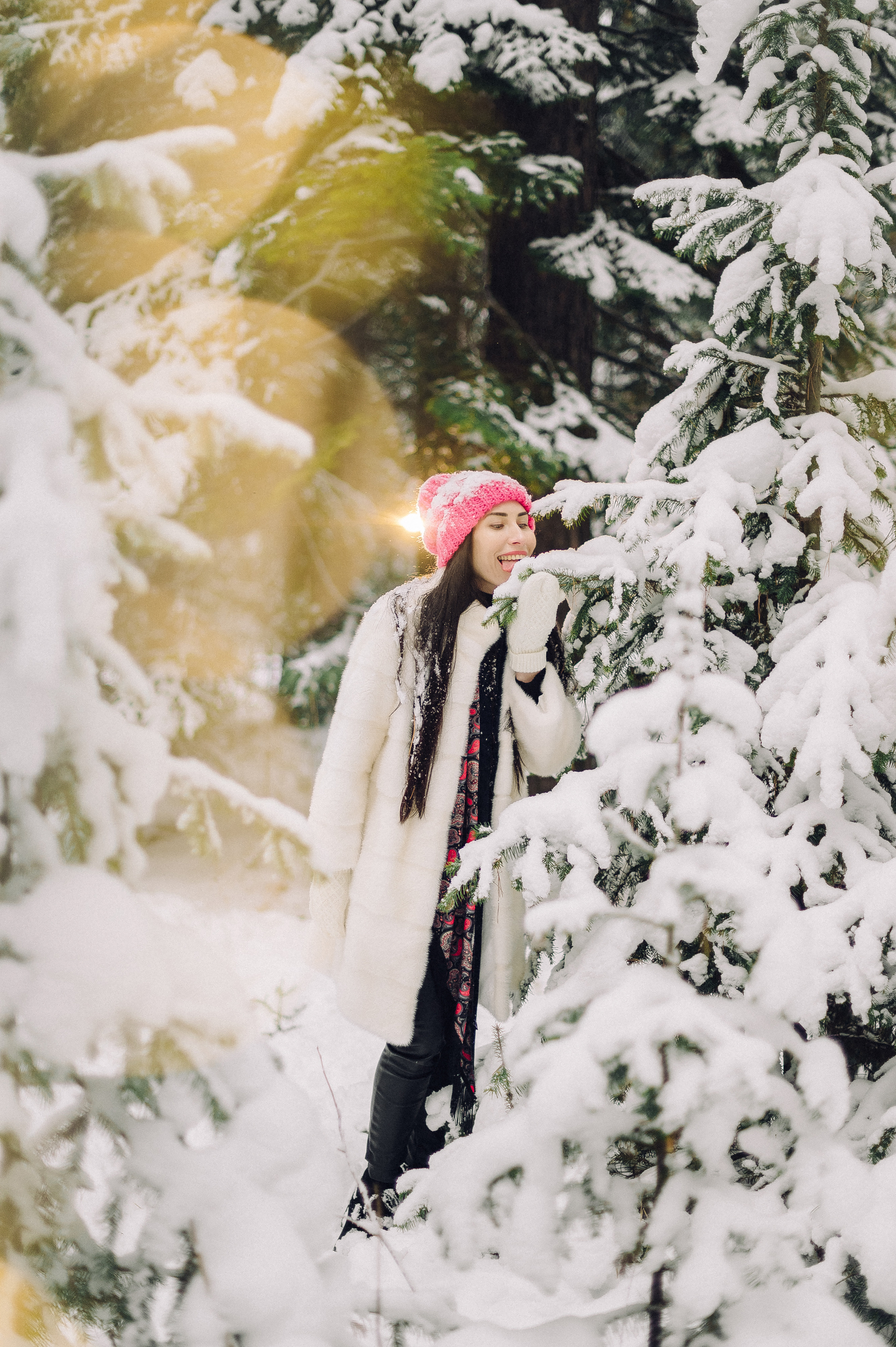Зимняя лесная сказка. Семейный фотограф в Красноярске Ольга Бородина
