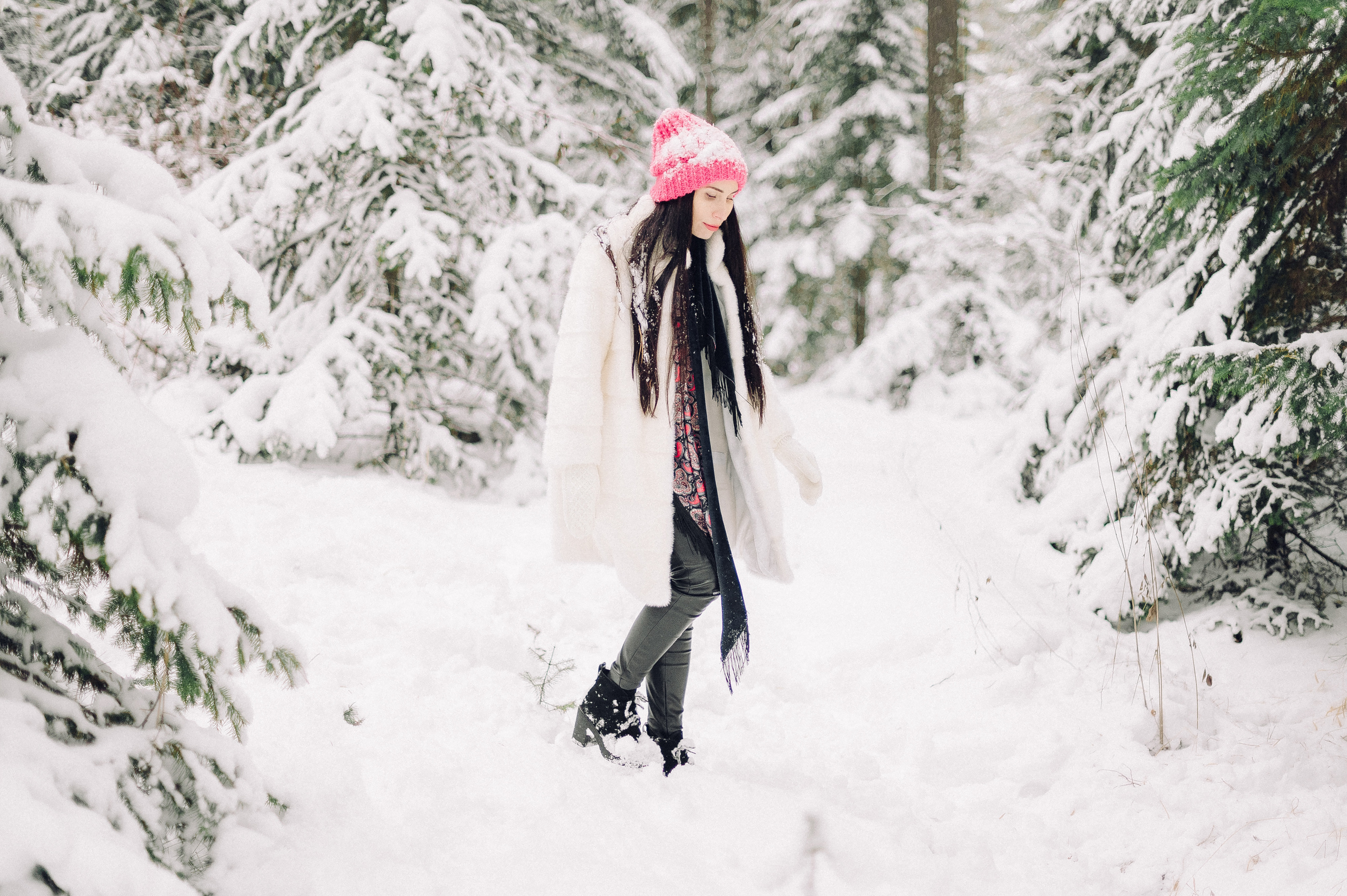 Зимняя лесная сказка. Семейный фотограф в Красноярске Ольга Бородина