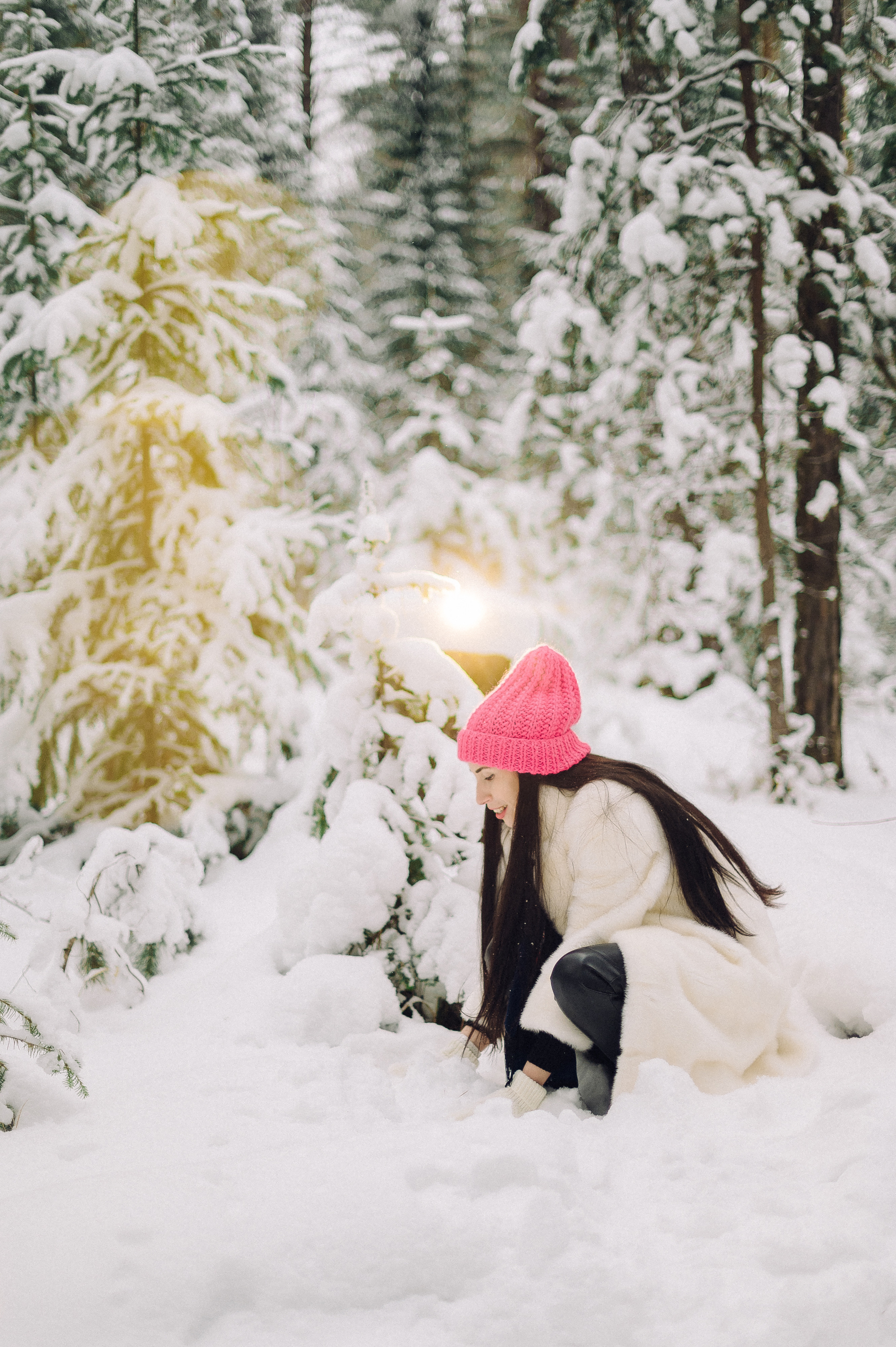 Зимняя лесная сказка. Семейный фотограф в Красноярске Ольга Бородина