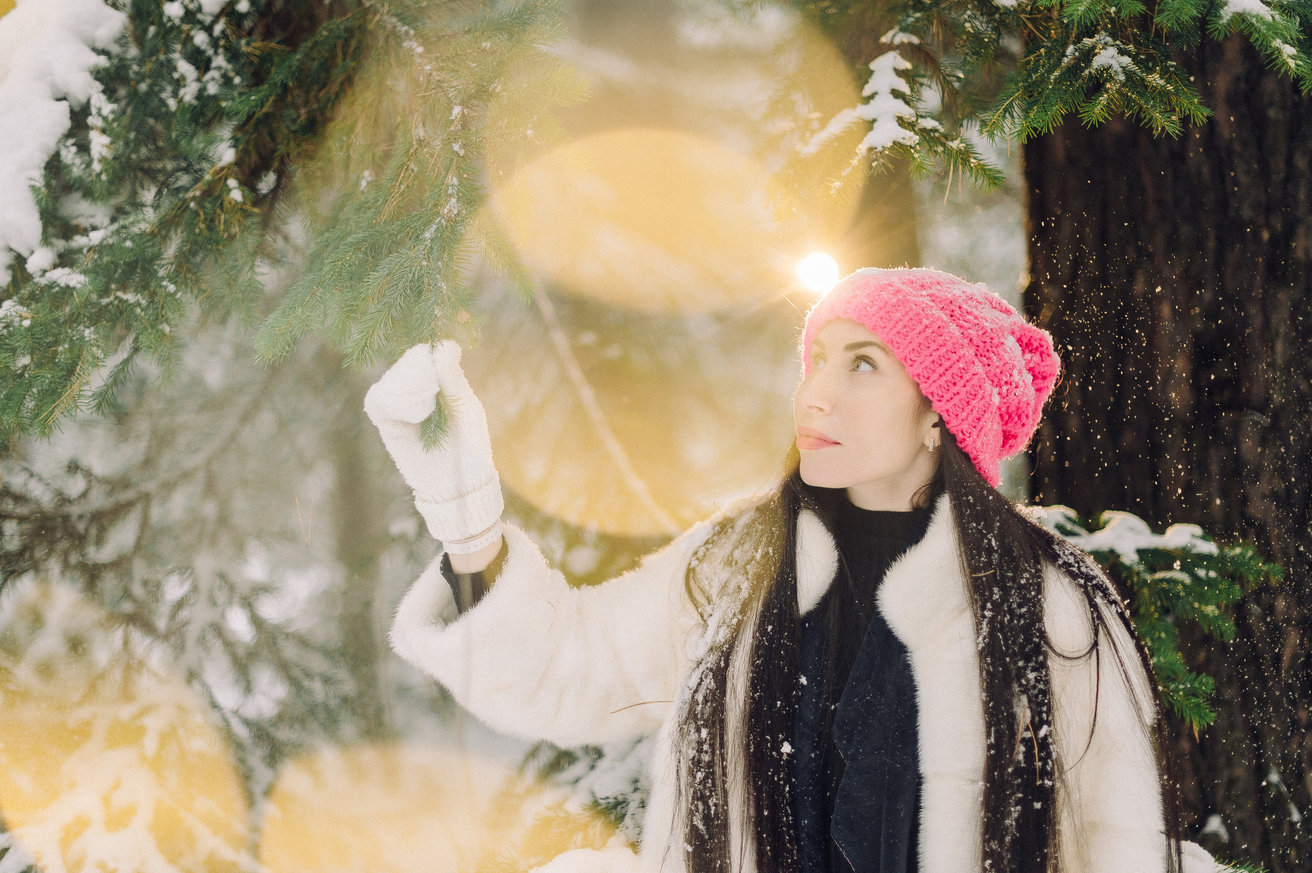 Зимняя лесная сказка. Семейный фотограф в Красноярске Ольга Бородина
