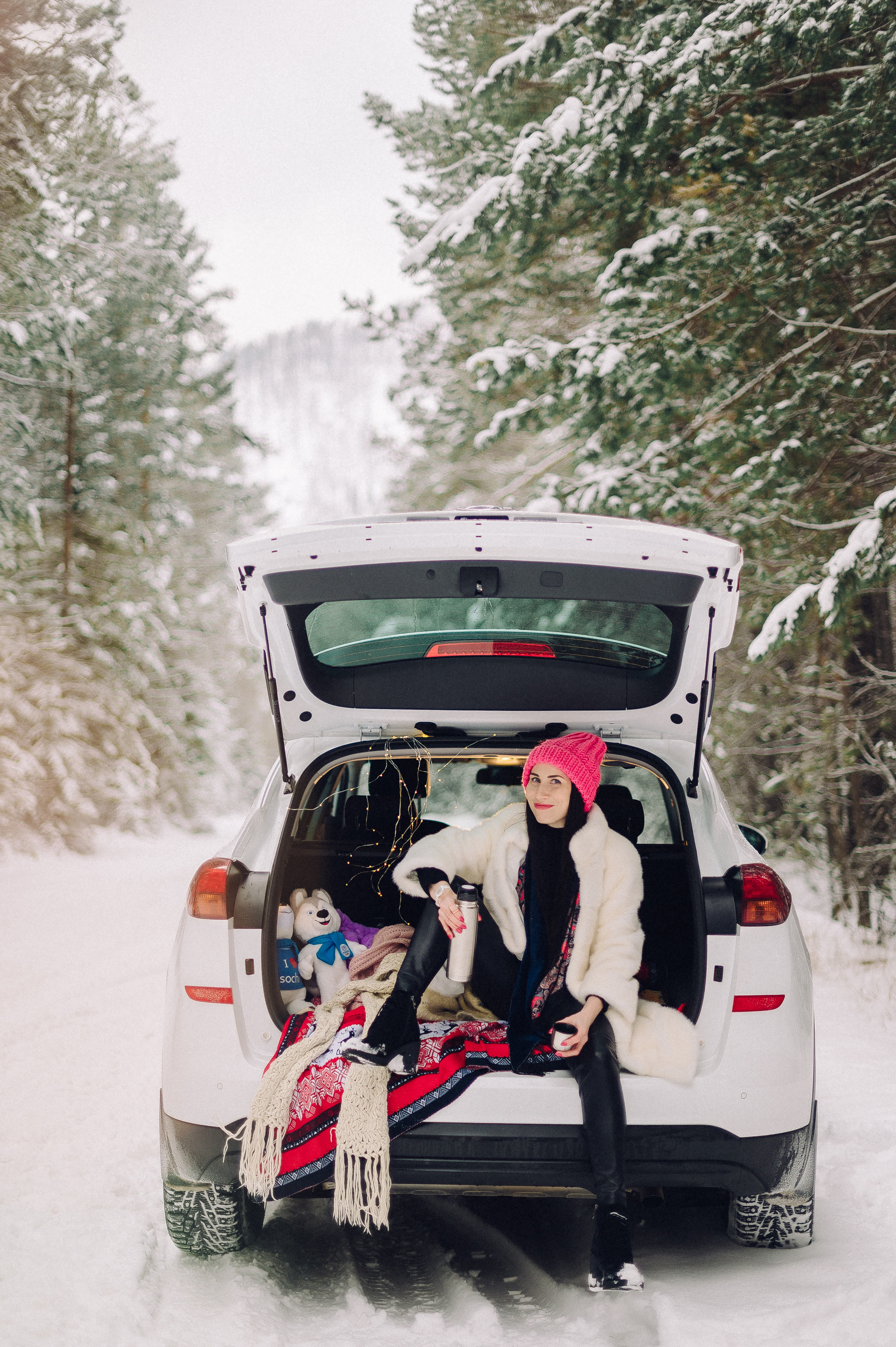 Зимняя лесная сказка. Семейный фотограф в Красноярске Ольга Бородина