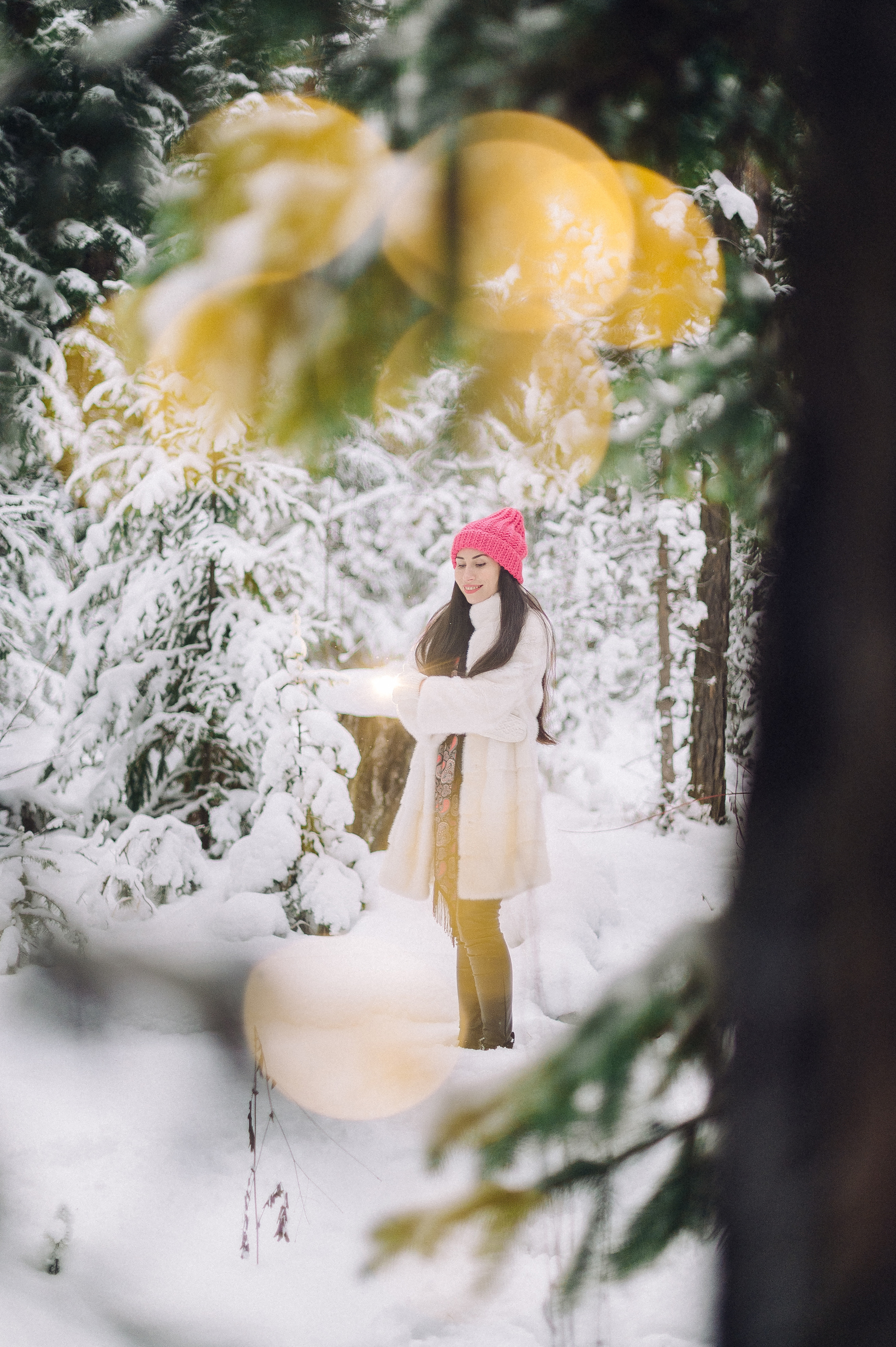 Зимняя лесная сказка. Семейный фотограф в Красноярске Ольга Бородина