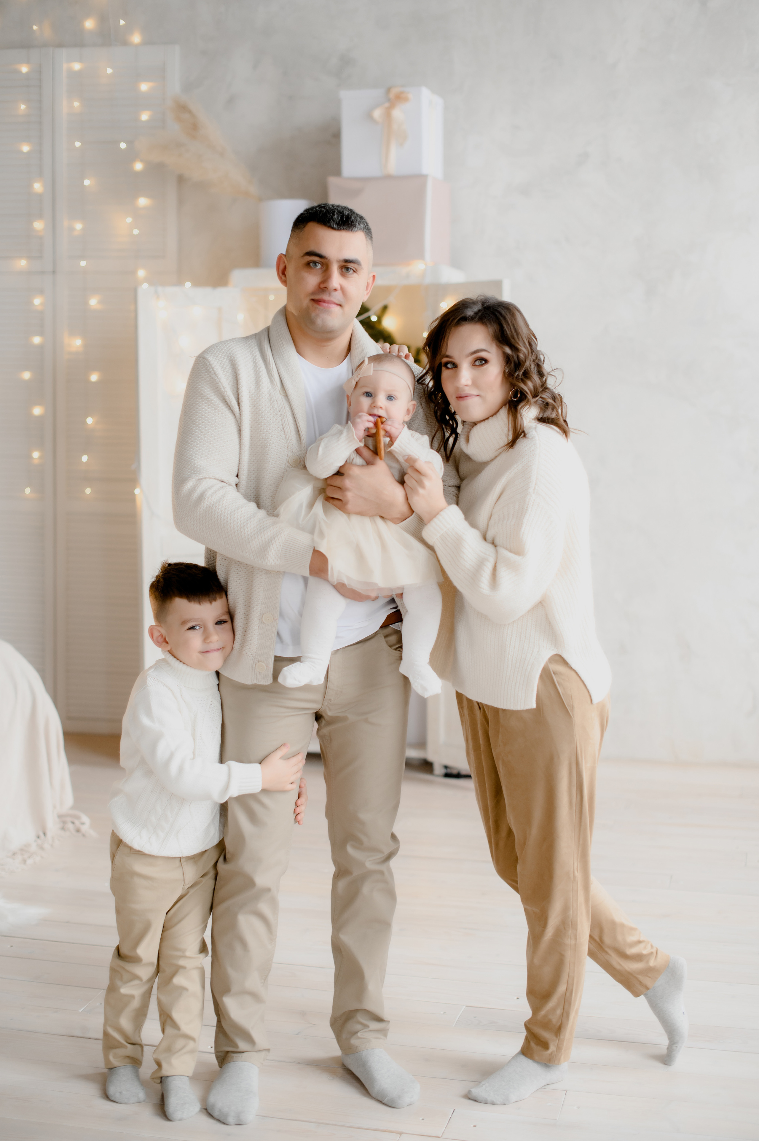 Новогодняя семейная. Семейный фотограф в Красноярске Ольга Бородина