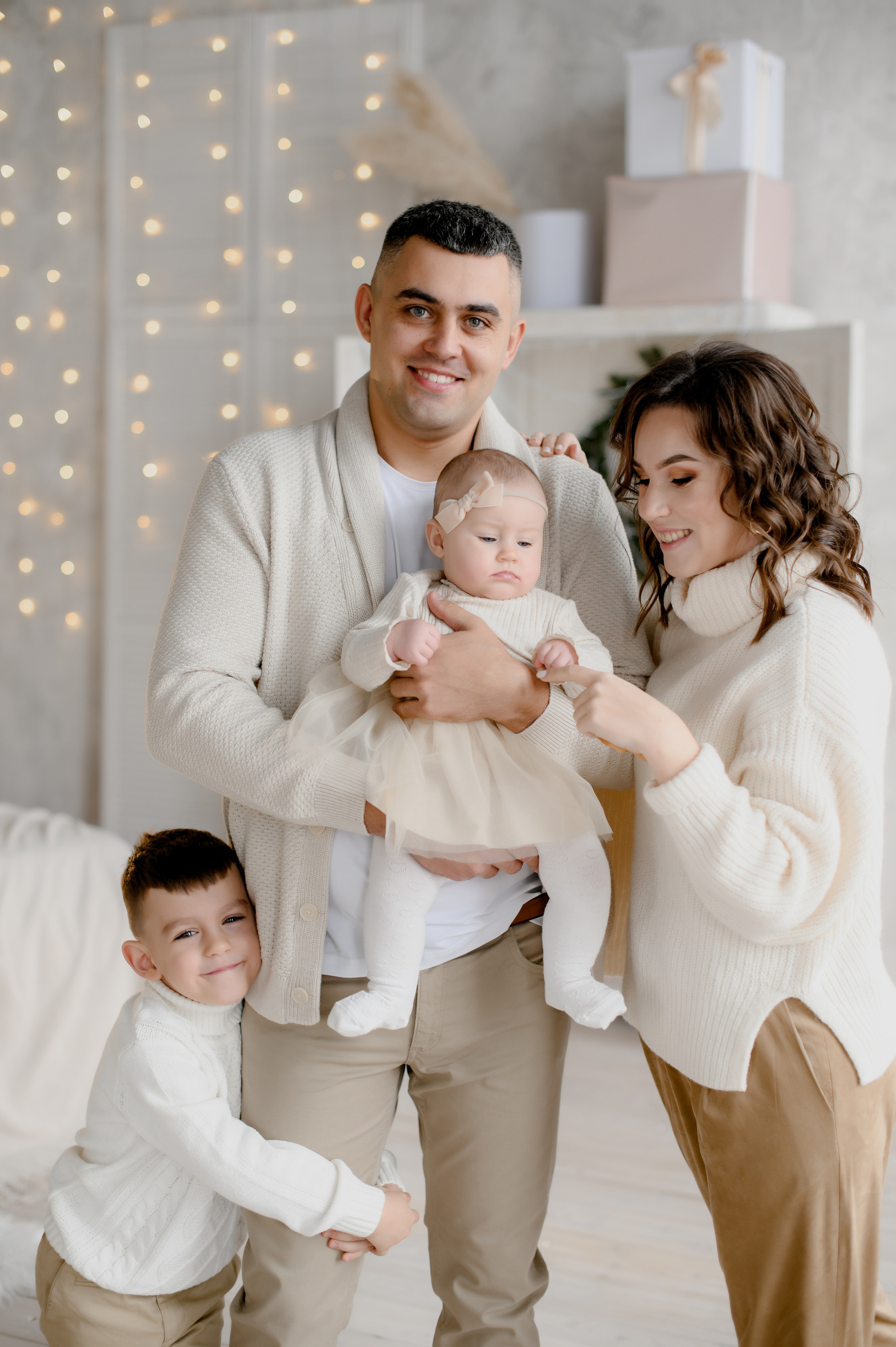 Новогодняя семейная. Семейный фотограф в Красноярске Ольга Бородина