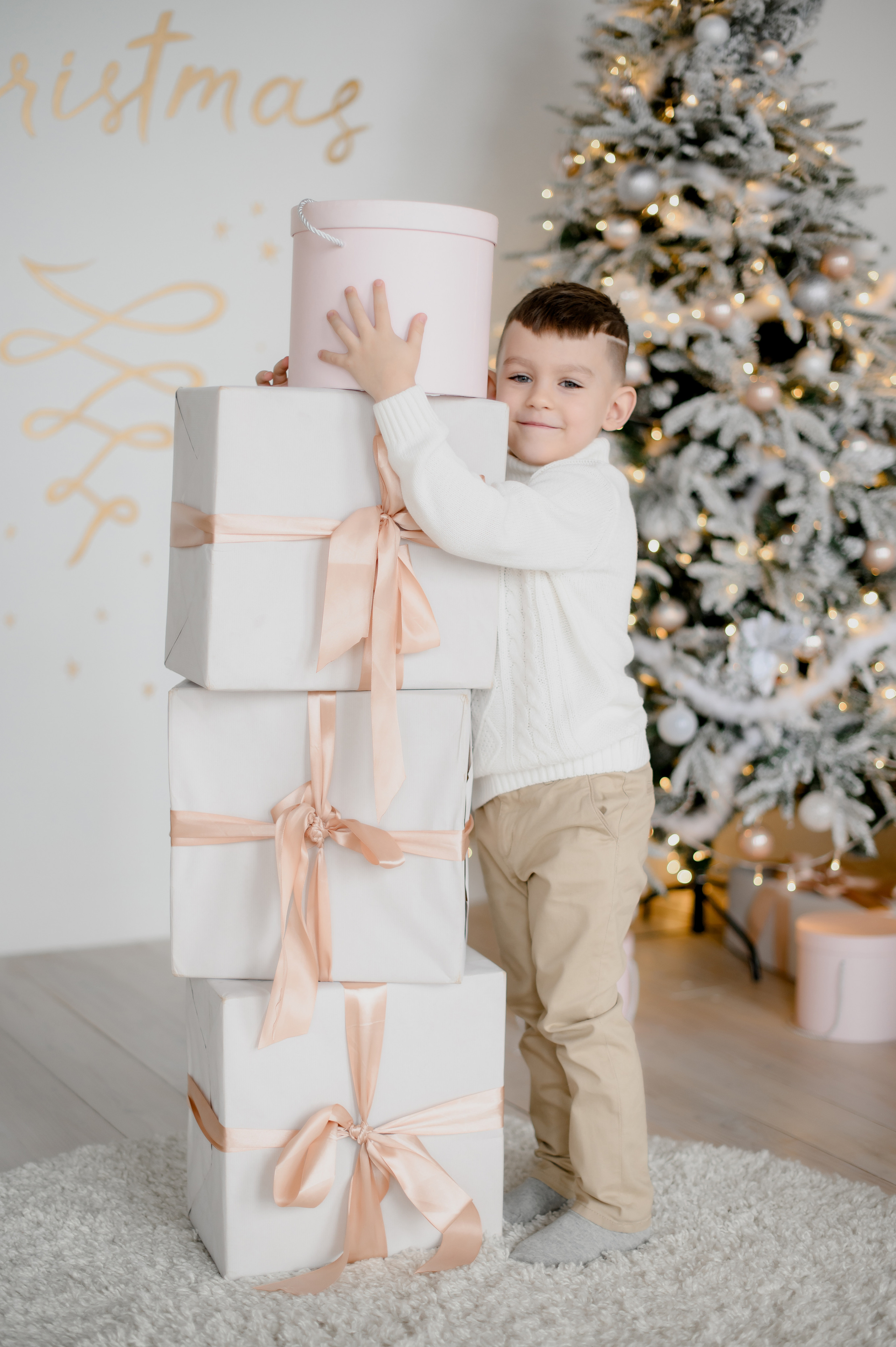 Новогодняя семейная. Семейный фотограф в Красноярске Ольга Бородина