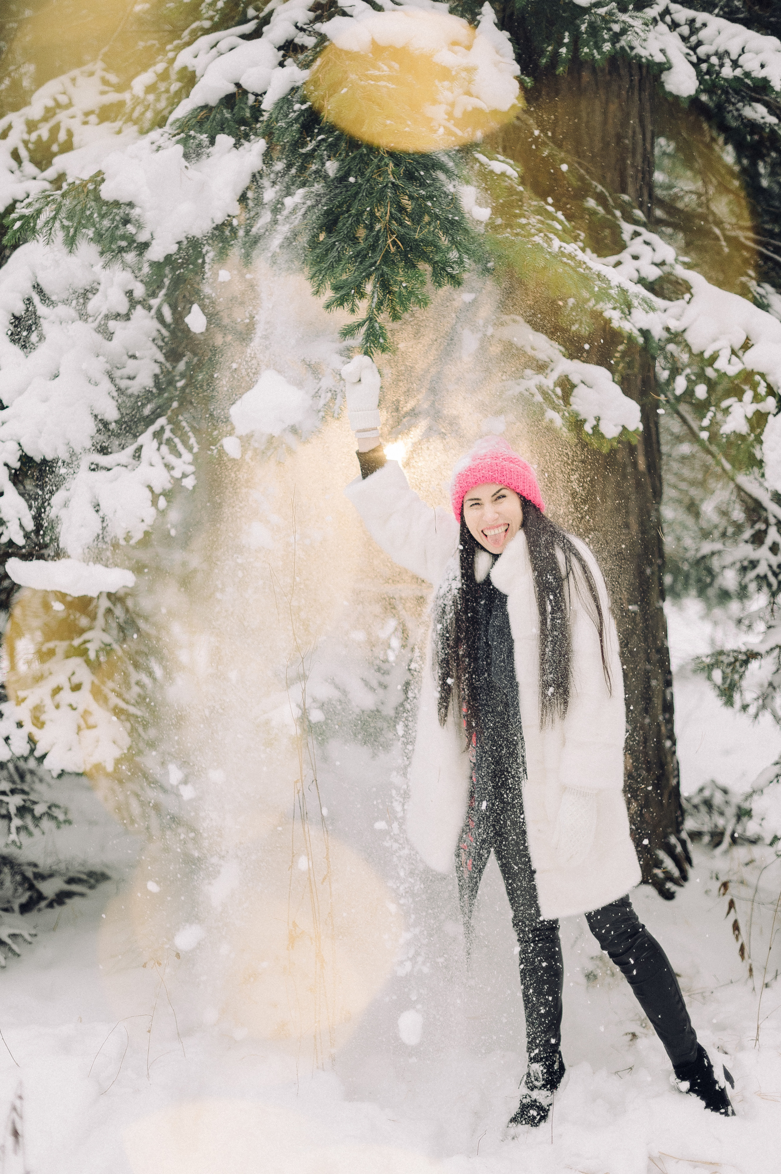 Зимняя лесная сказка. Семейный фотограф в Красноярске Ольга Бородина