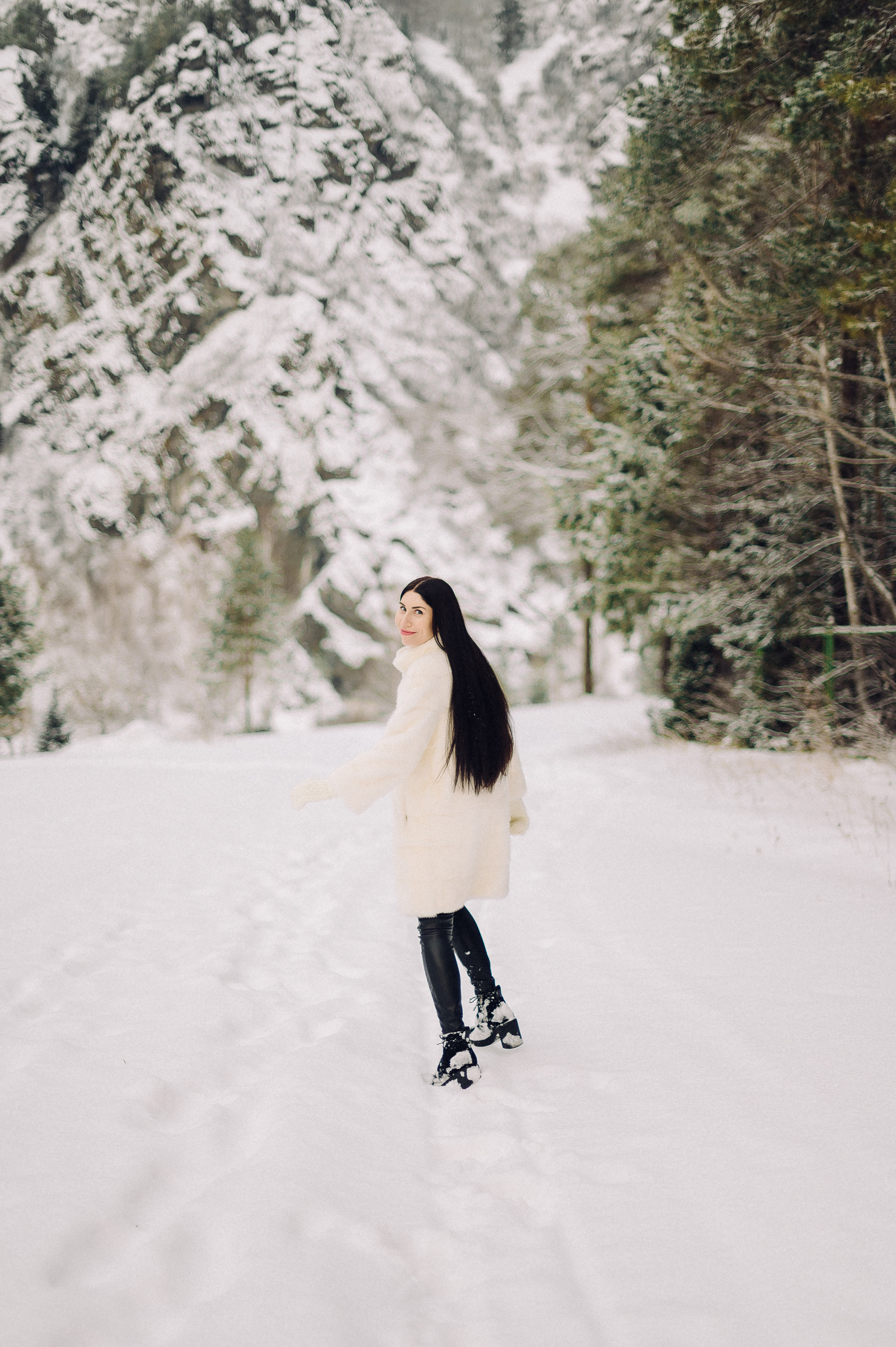 Зимняя лесная сказка. Семейный фотограф в Красноярске Ольга Бородина
