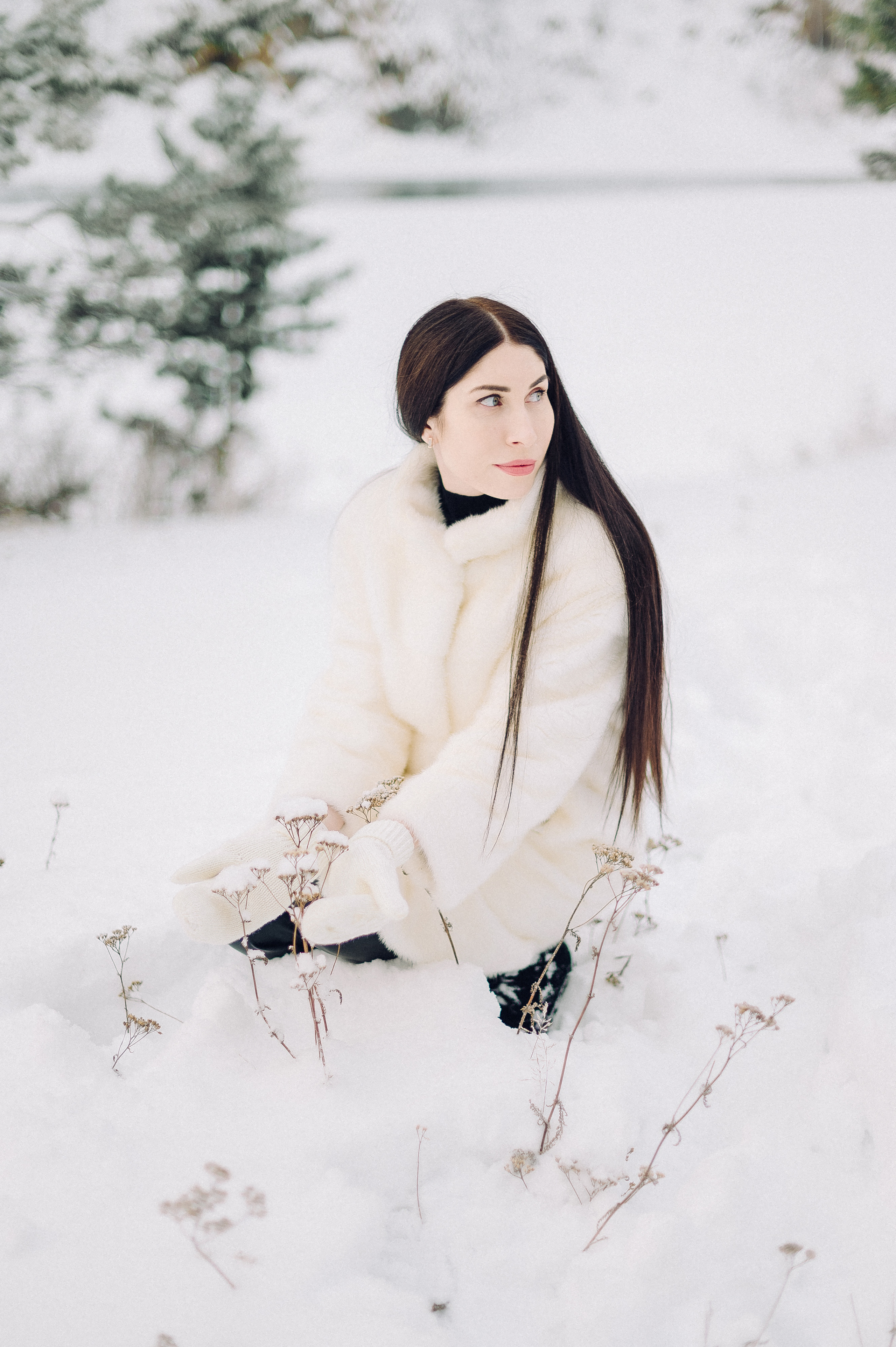 Зимняя лесная сказка. Семейный фотограф в Красноярске Ольга Бородина