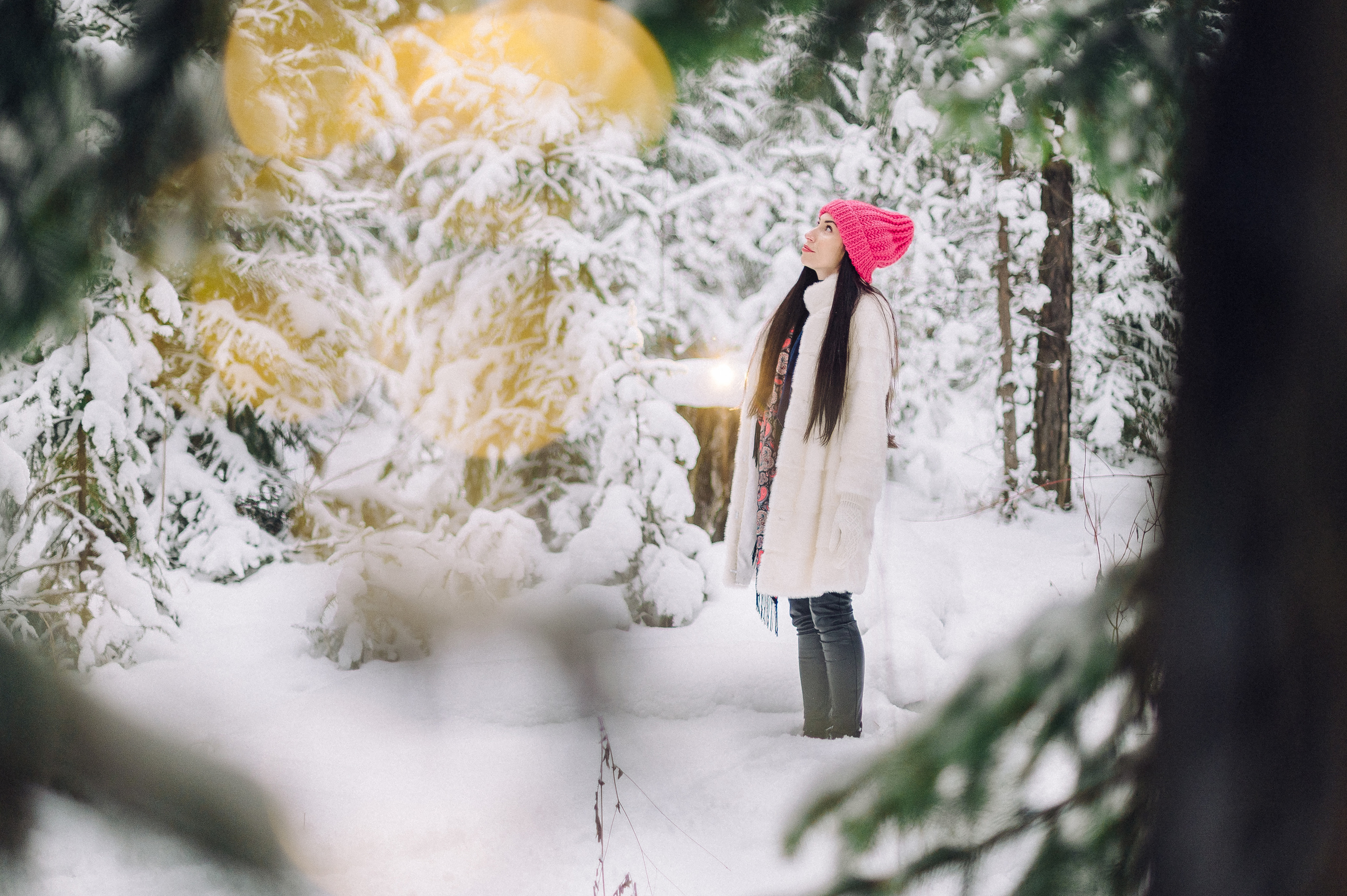 Зимняя лесная сказка. Семейный фотограф в Красноярске Ольга Бородина