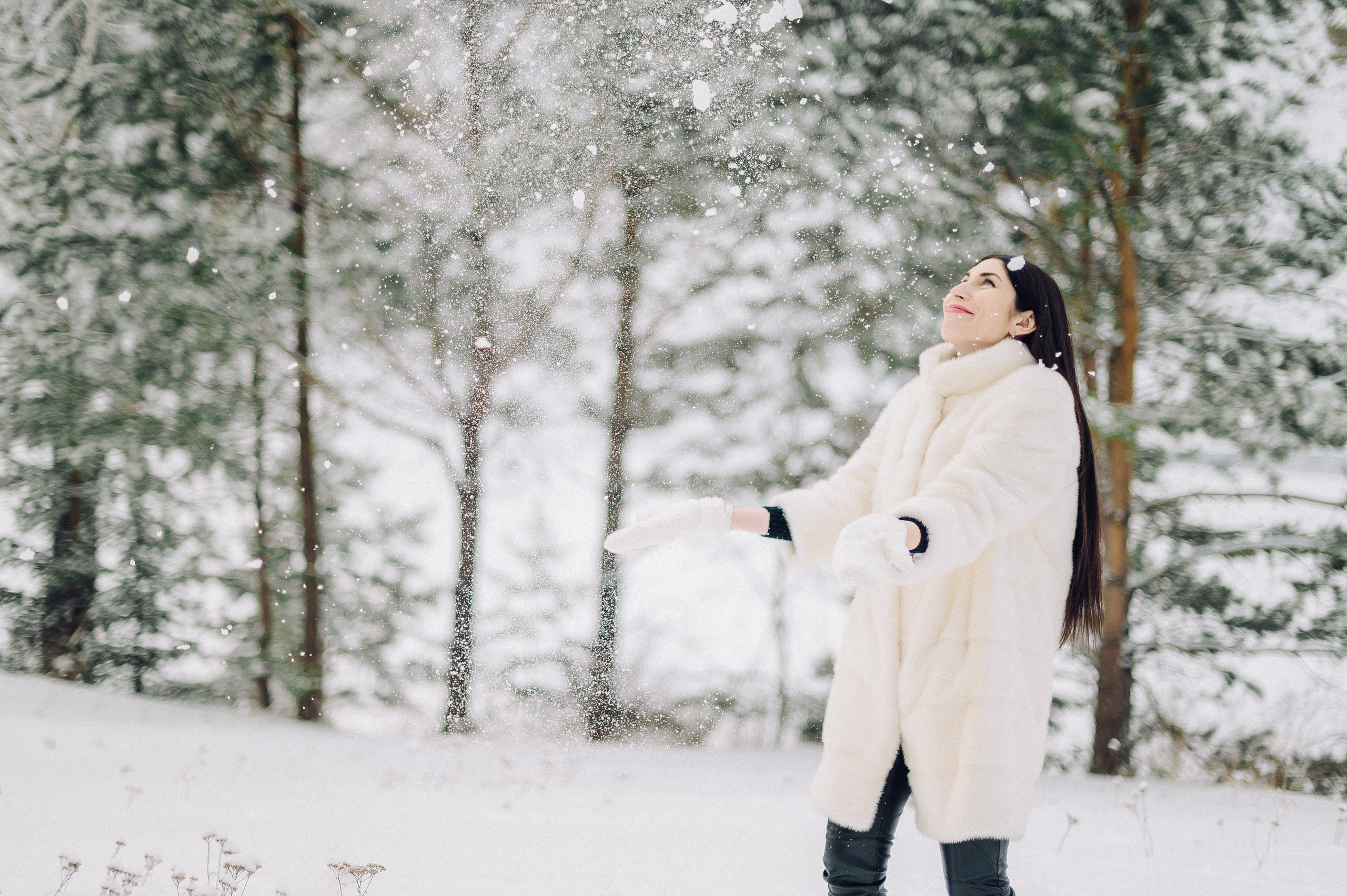 Зимняя лесная сказка. Семейный фотограф в Красноярске Ольга Бородина