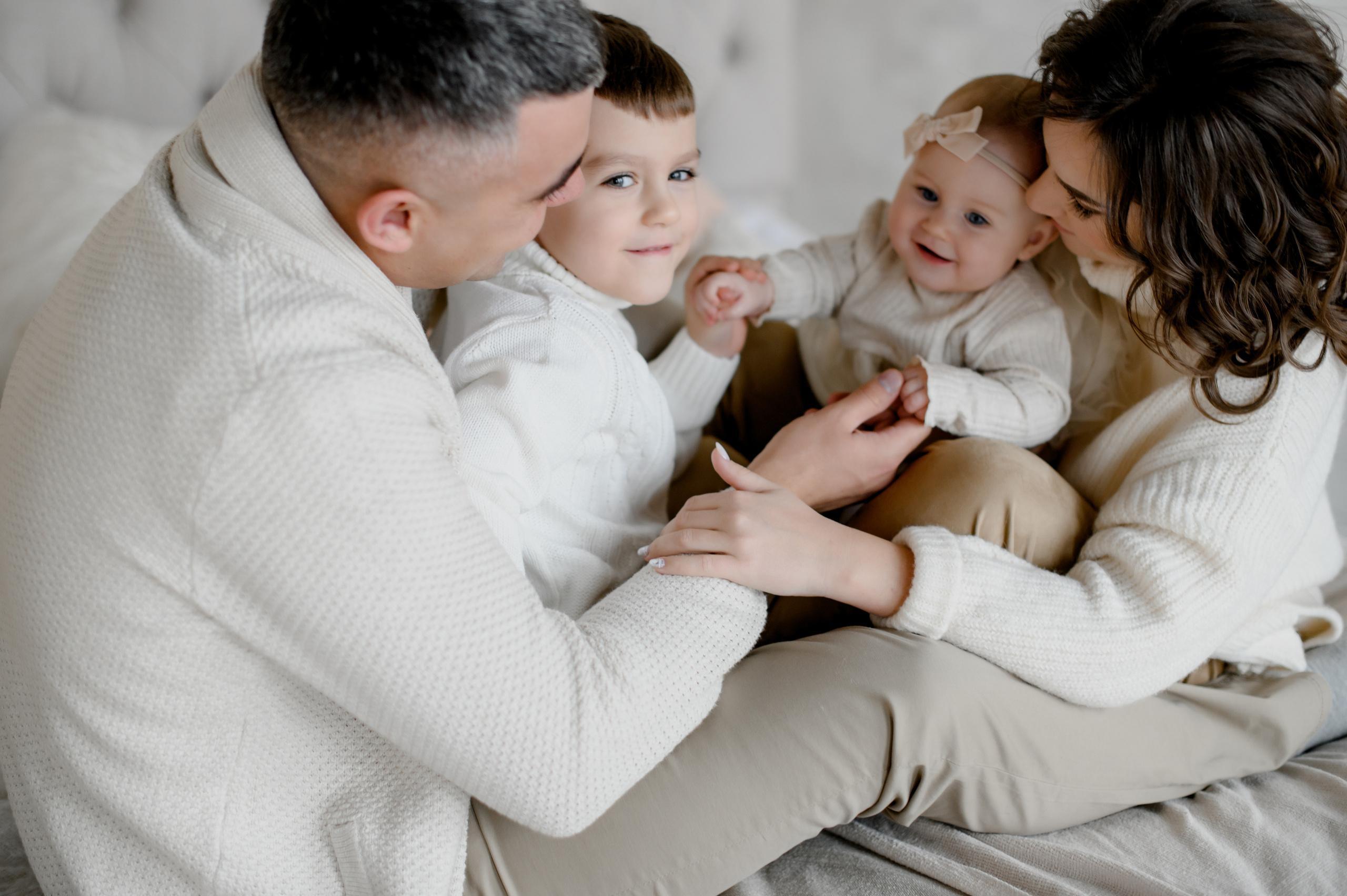 Новогодняя семейная. Семейный фотограф в Красноярске Ольга Бородина