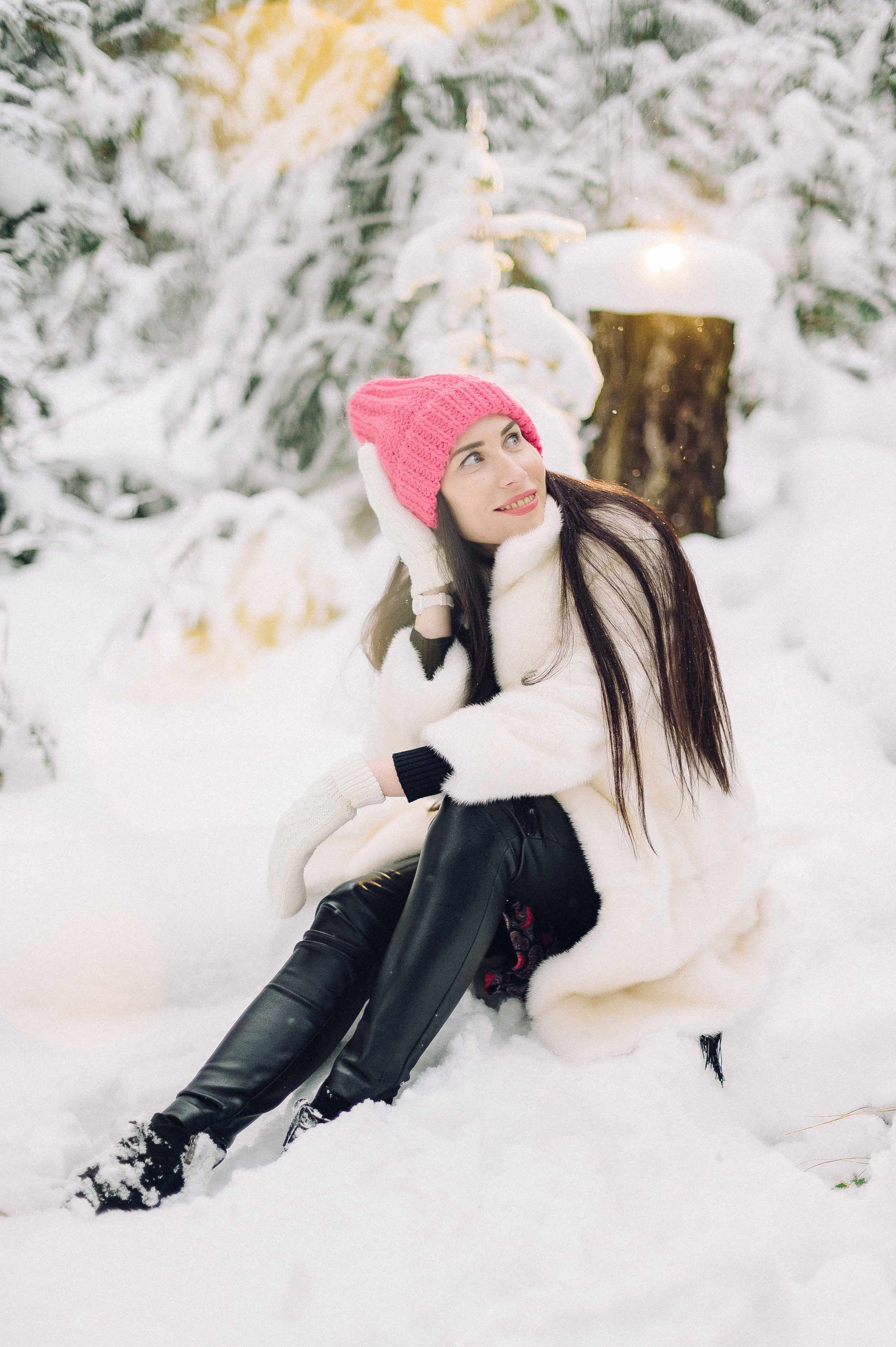 Зимняя лесная сказка. Семейный фотограф в Красноярске Ольга Бородина