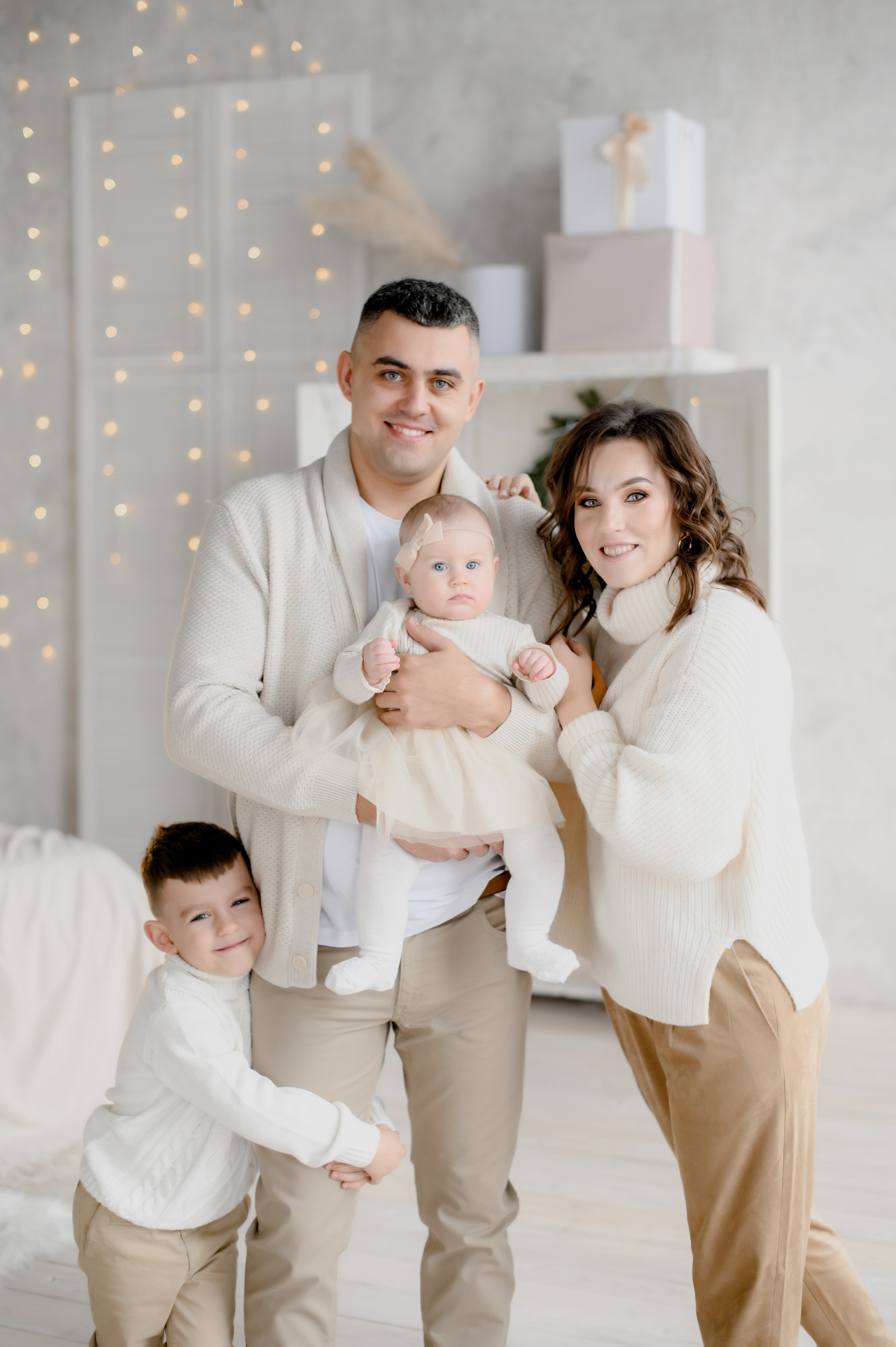 Новогодняя семейная. Семейный фотограф в Красноярске Ольга Бородина