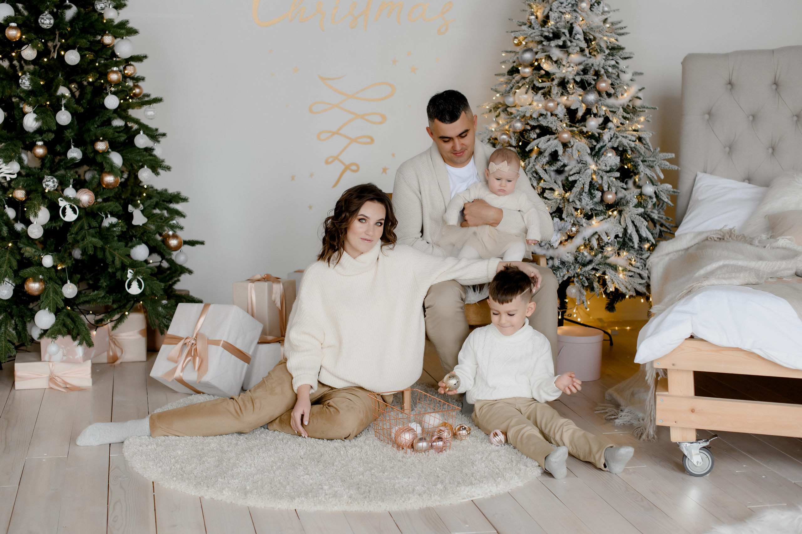 Новогодняя семейная. Семейный фотограф в Красноярске Ольга Бородина