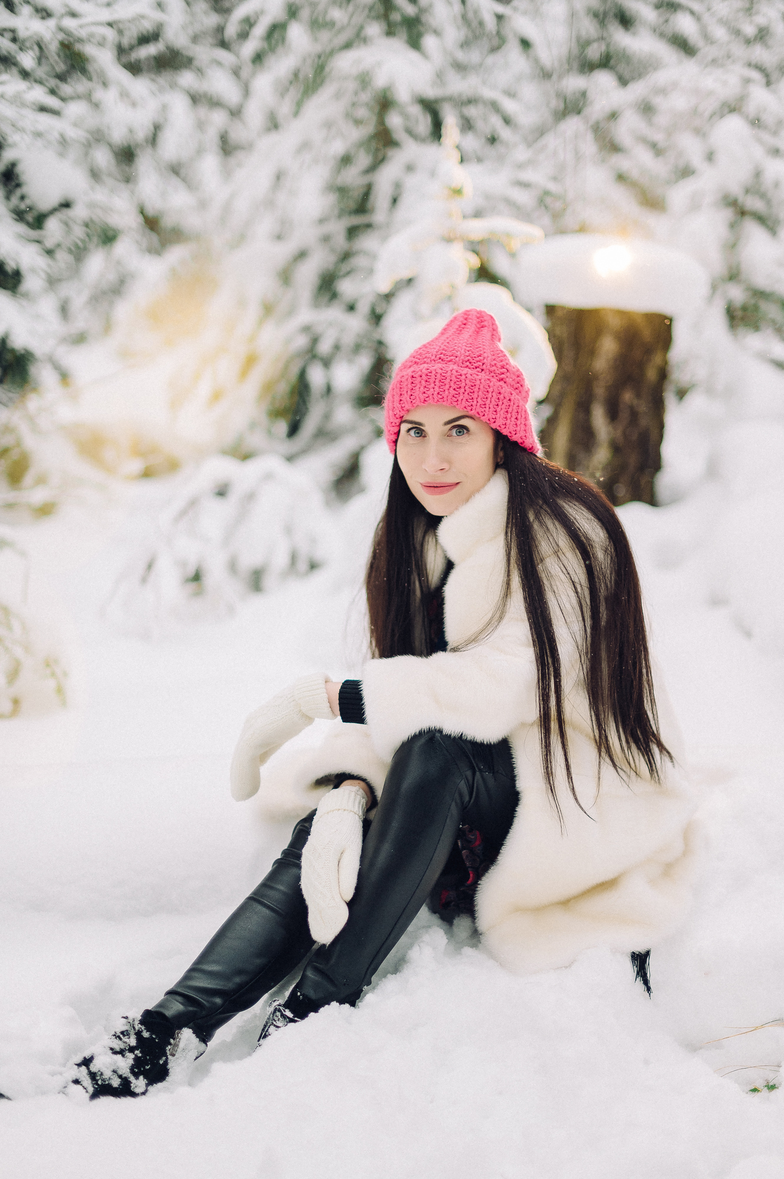 Зимняя лесная сказка. Семейный фотограф в Красноярске Ольга Бородина