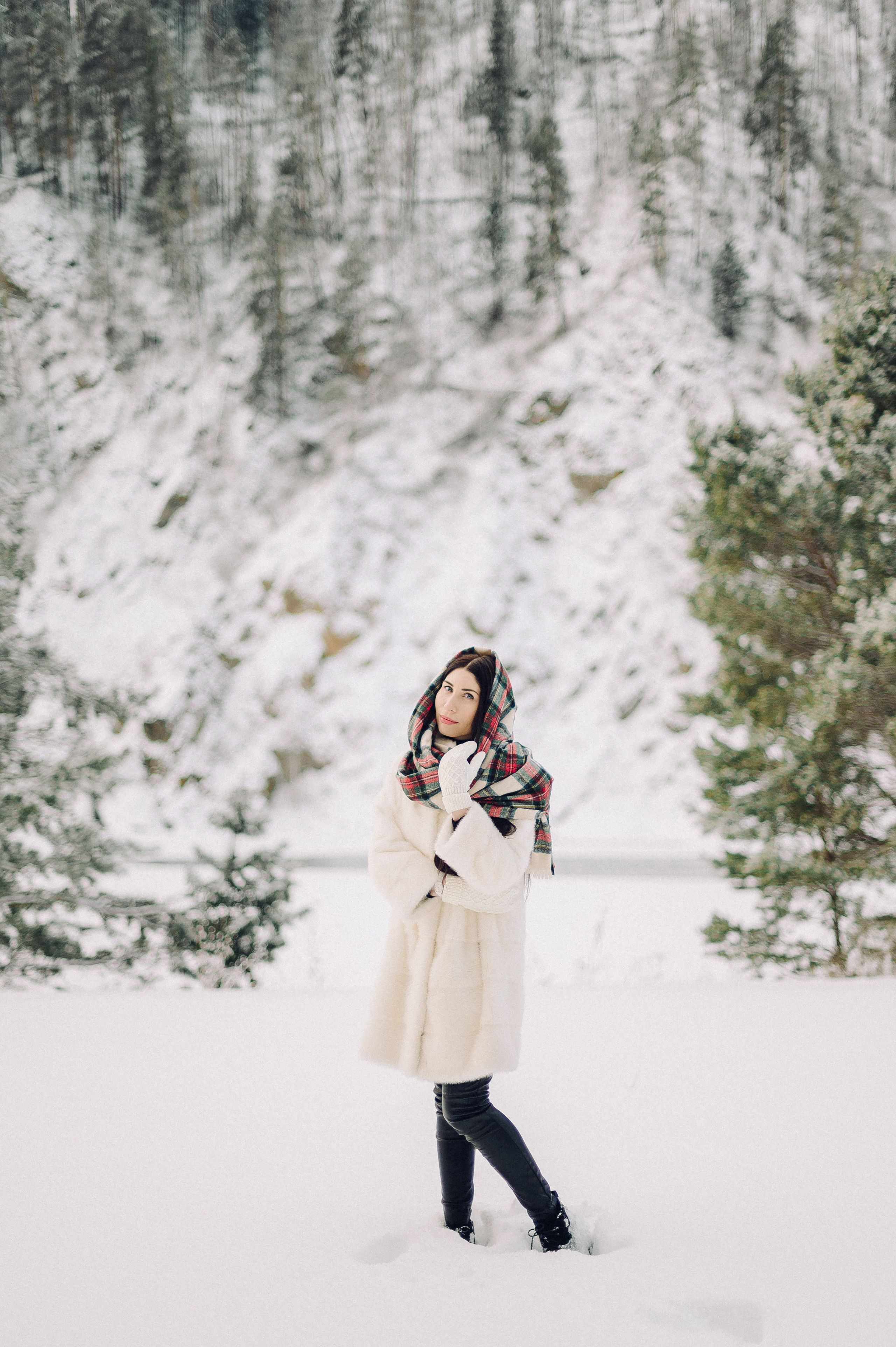 Зимняя лесная сказка. Семейный фотограф в Красноярске Ольга Бородина