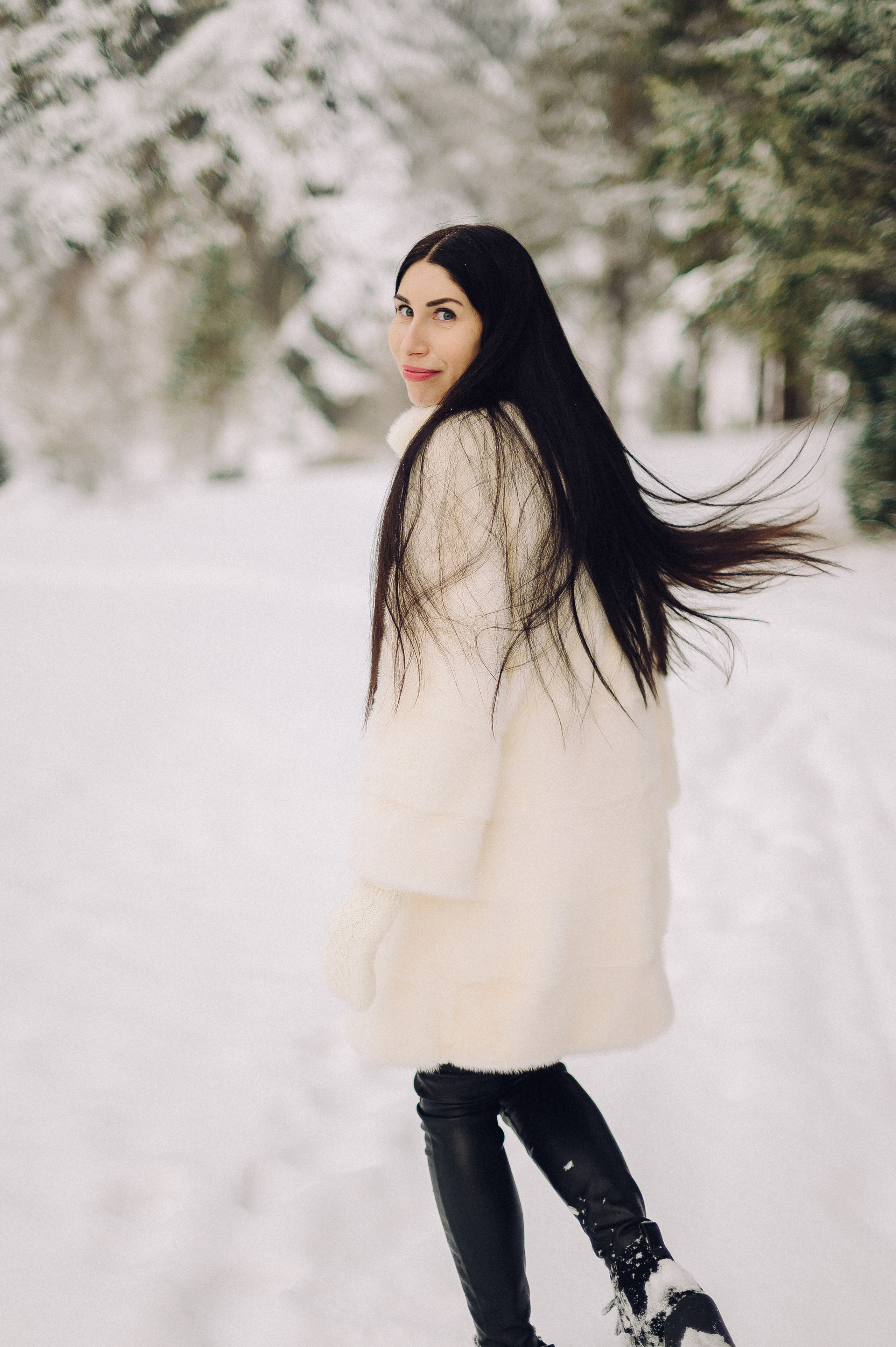 Зимняя лесная сказка. Семейный фотограф в Красноярске Ольга Бородина