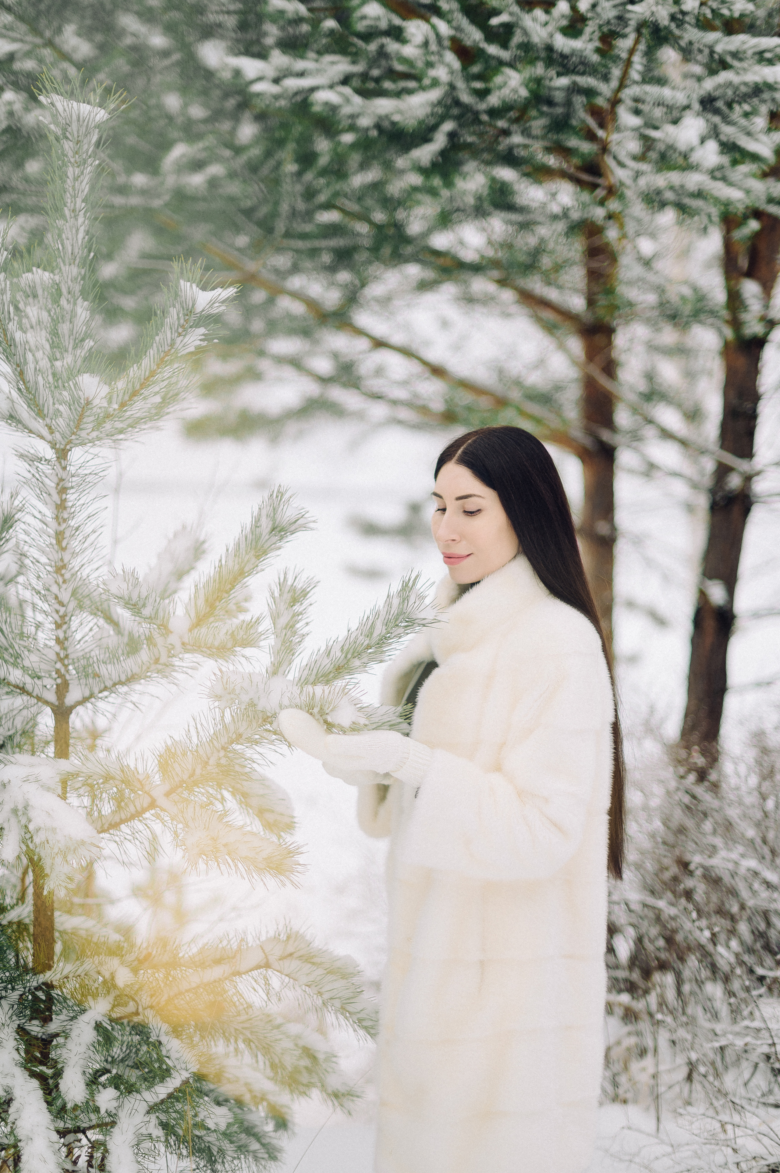 Зимняя лесная сказка. Семейный фотограф в Красноярске Ольга Бородина