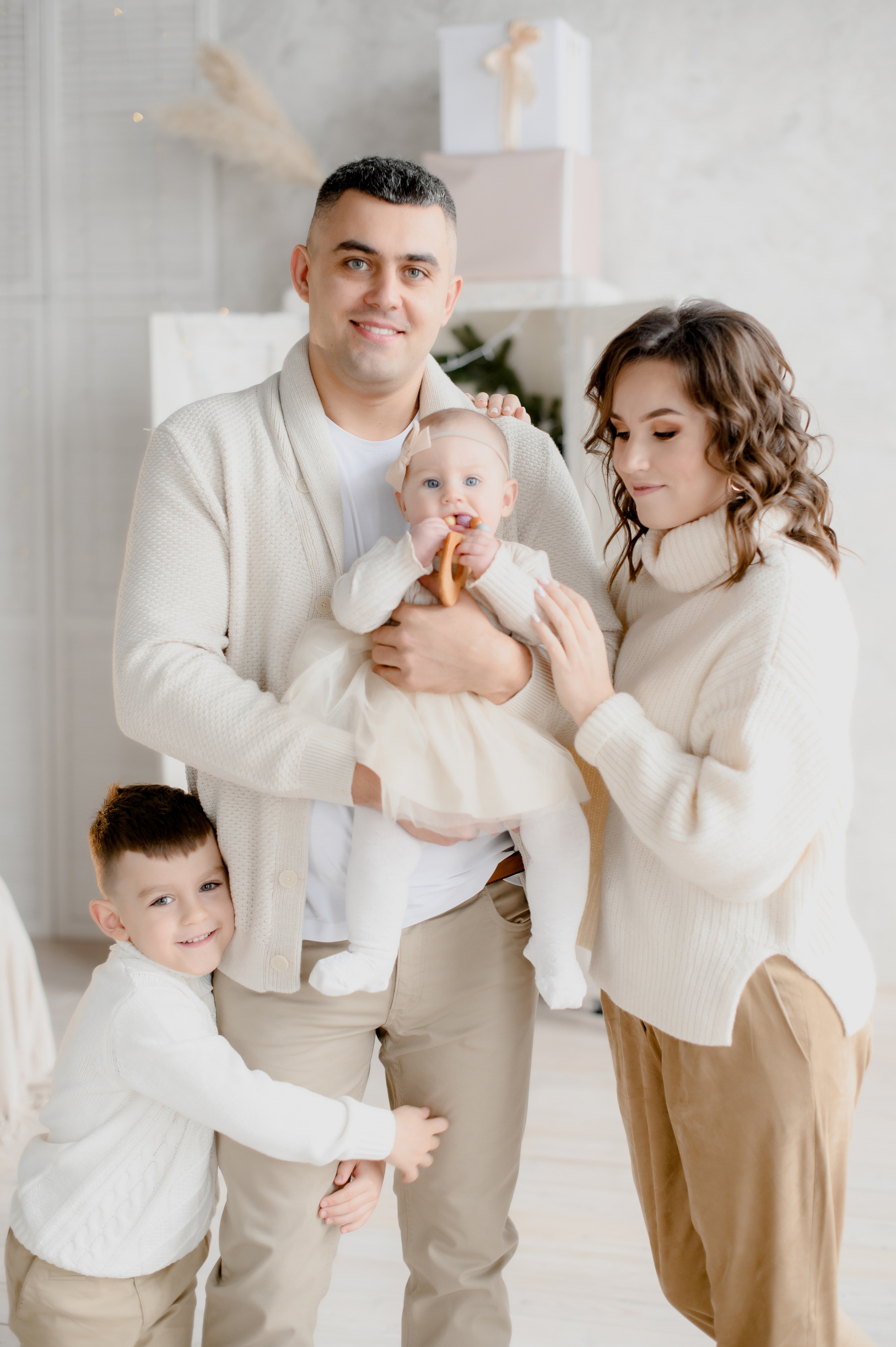 Новогодняя семейная. Семейный фотограф в Красноярске Ольга Бородина