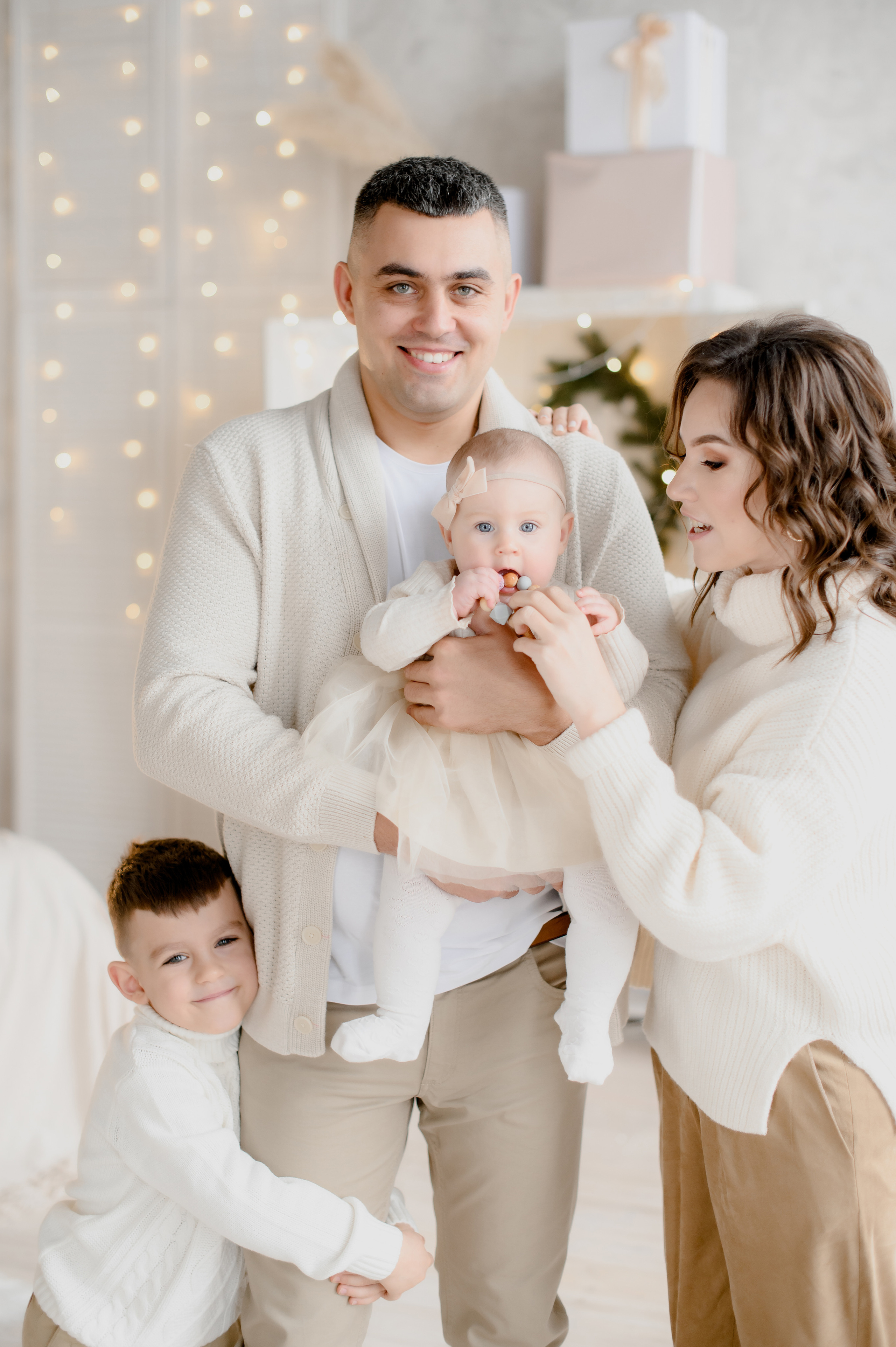 Новогодняя семейная. Семейный фотограф в Красноярске Ольга Бородина