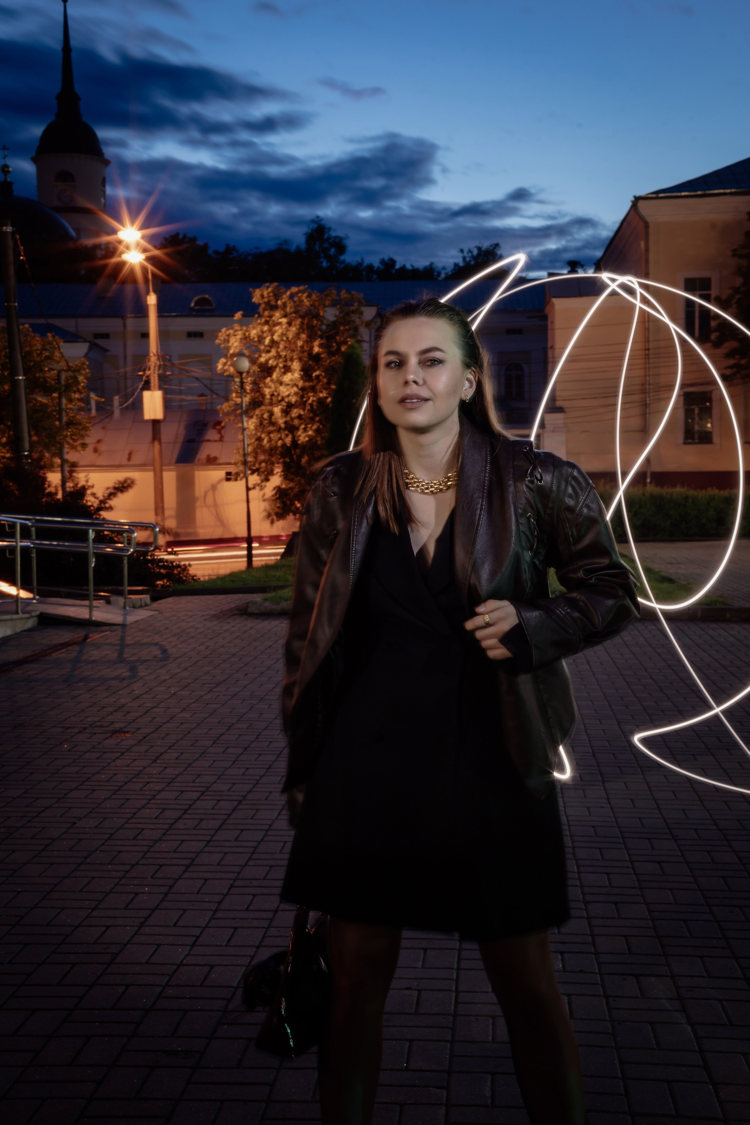 Вечерняя прогулка с Аней. Фотограф Калуга