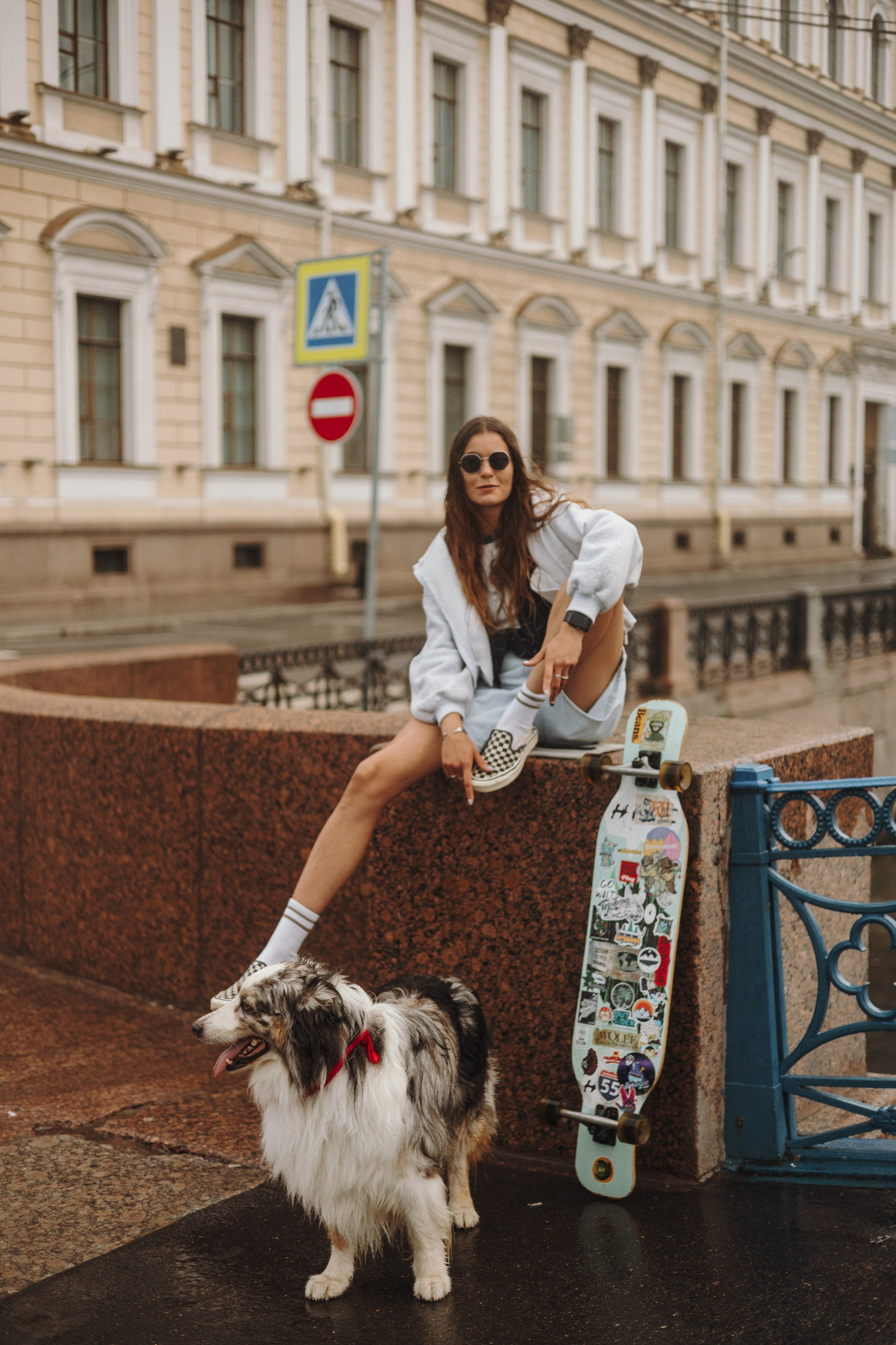 Маша и Локи. Фотограф животных Евгения Верцинская