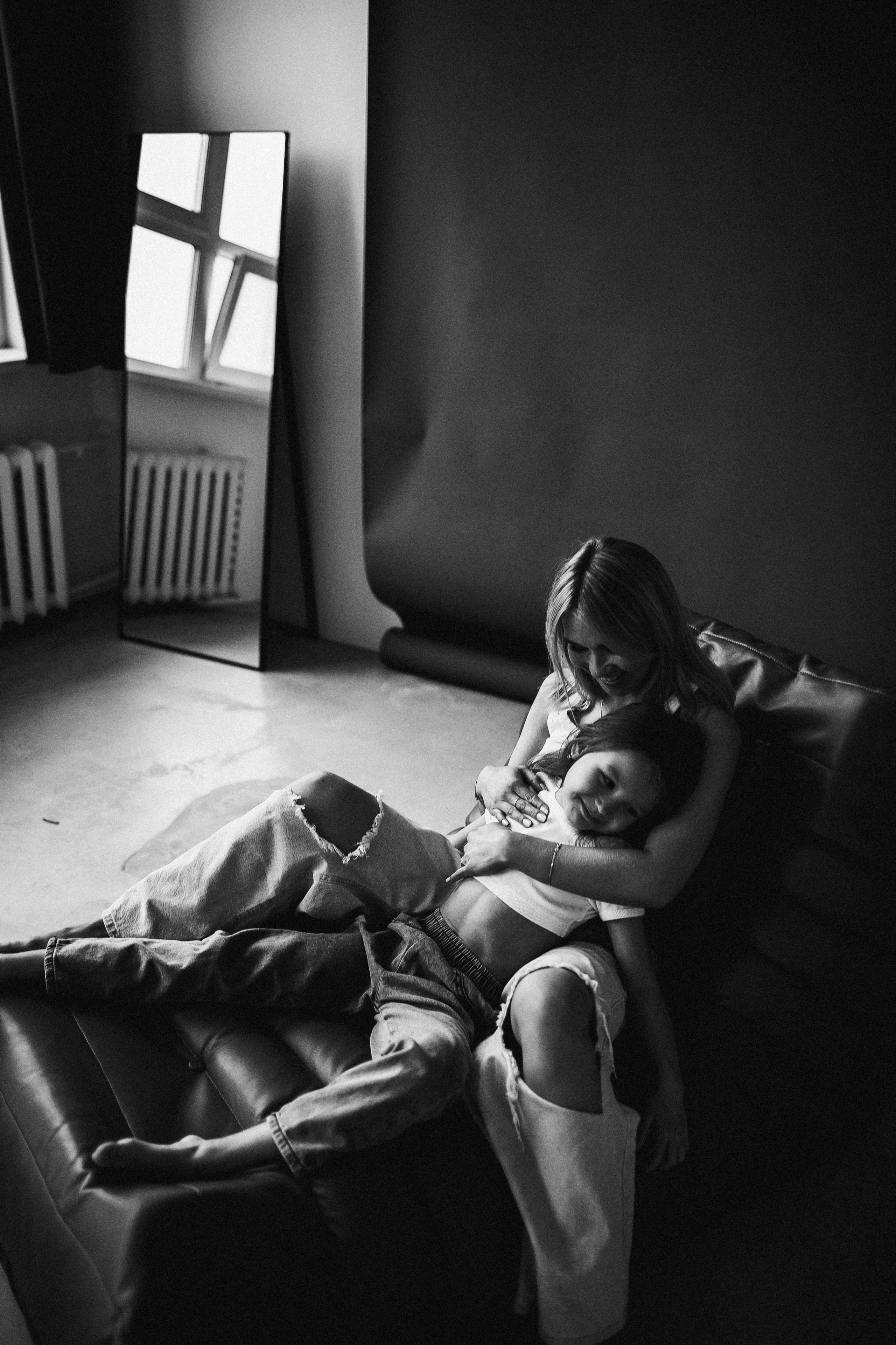 Женя с детками. Семейная съемка — это красивый способ признаться своей семье в любви