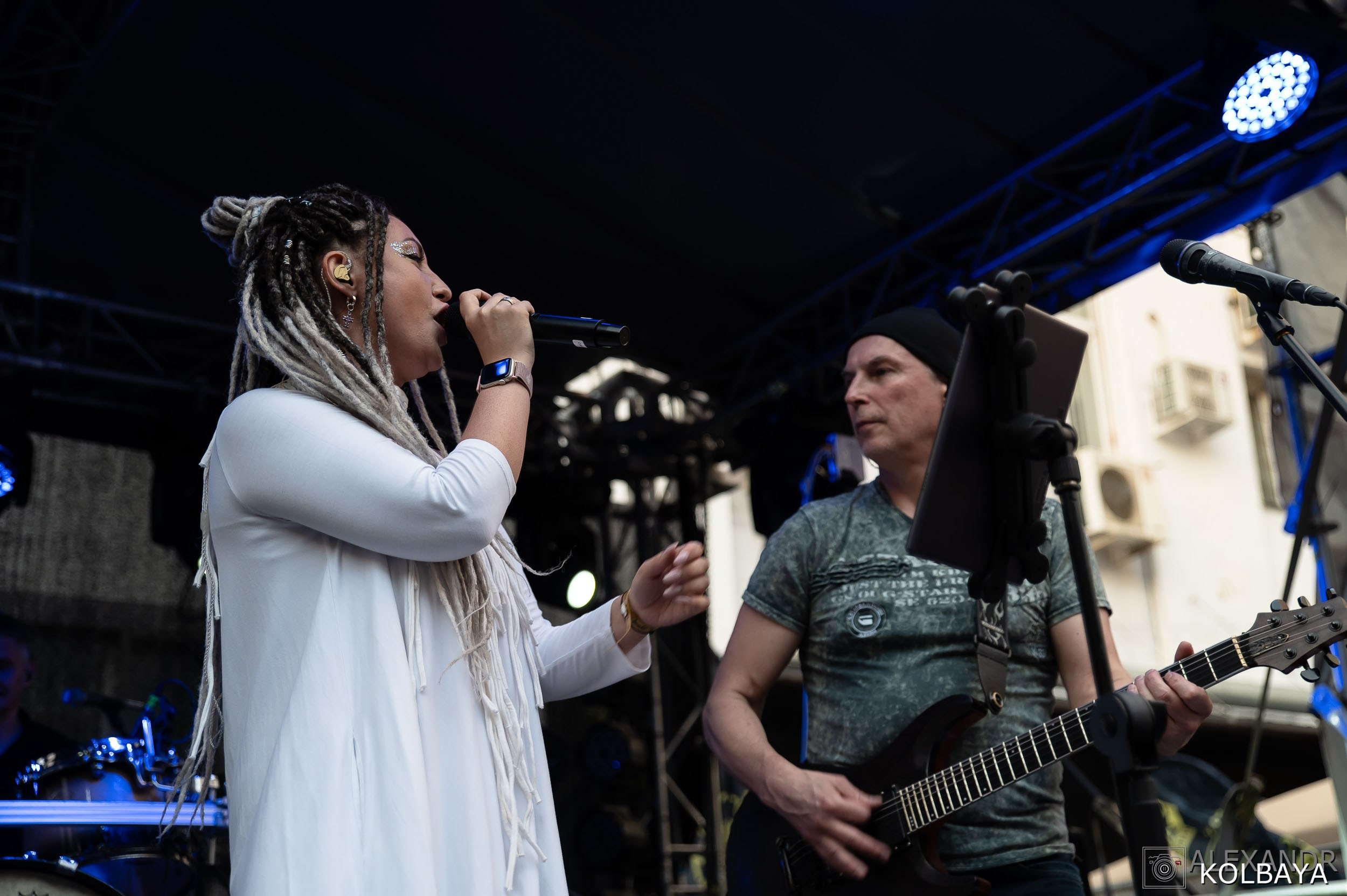 Фоторепортаж с мэшап концерта группы Черный Обелиск 4 июля 2024 года. Концертный и театральный репортажный фотограф в Москве Александр Колбая