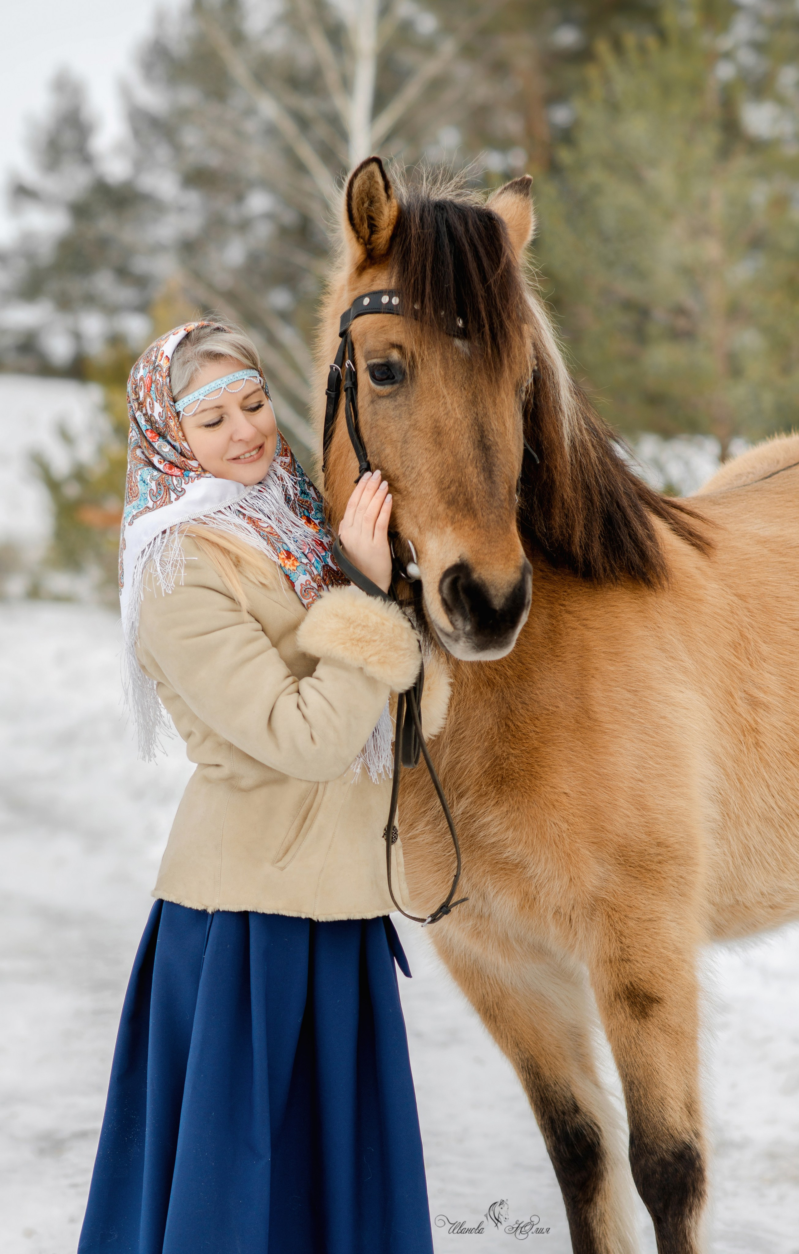 Наташа и Камелия. Конный фотограф в Саратове Юлия Иванова