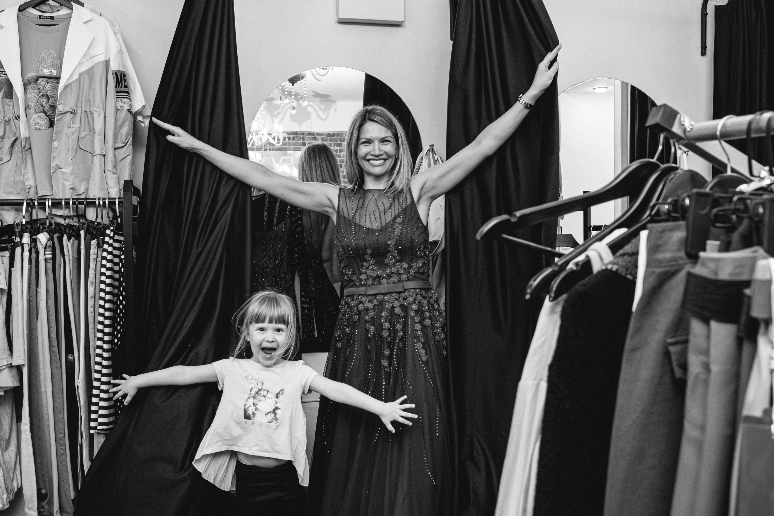 Шопинг со стилистом. Портретный фотограф в Санкт-Петербурге Дмитриева Наталия