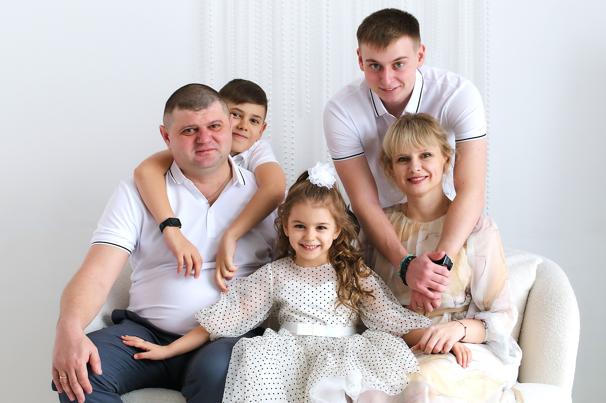 Ирина и ее большая семья. Ольга Крынина. Ваш фотограф в Барнауле