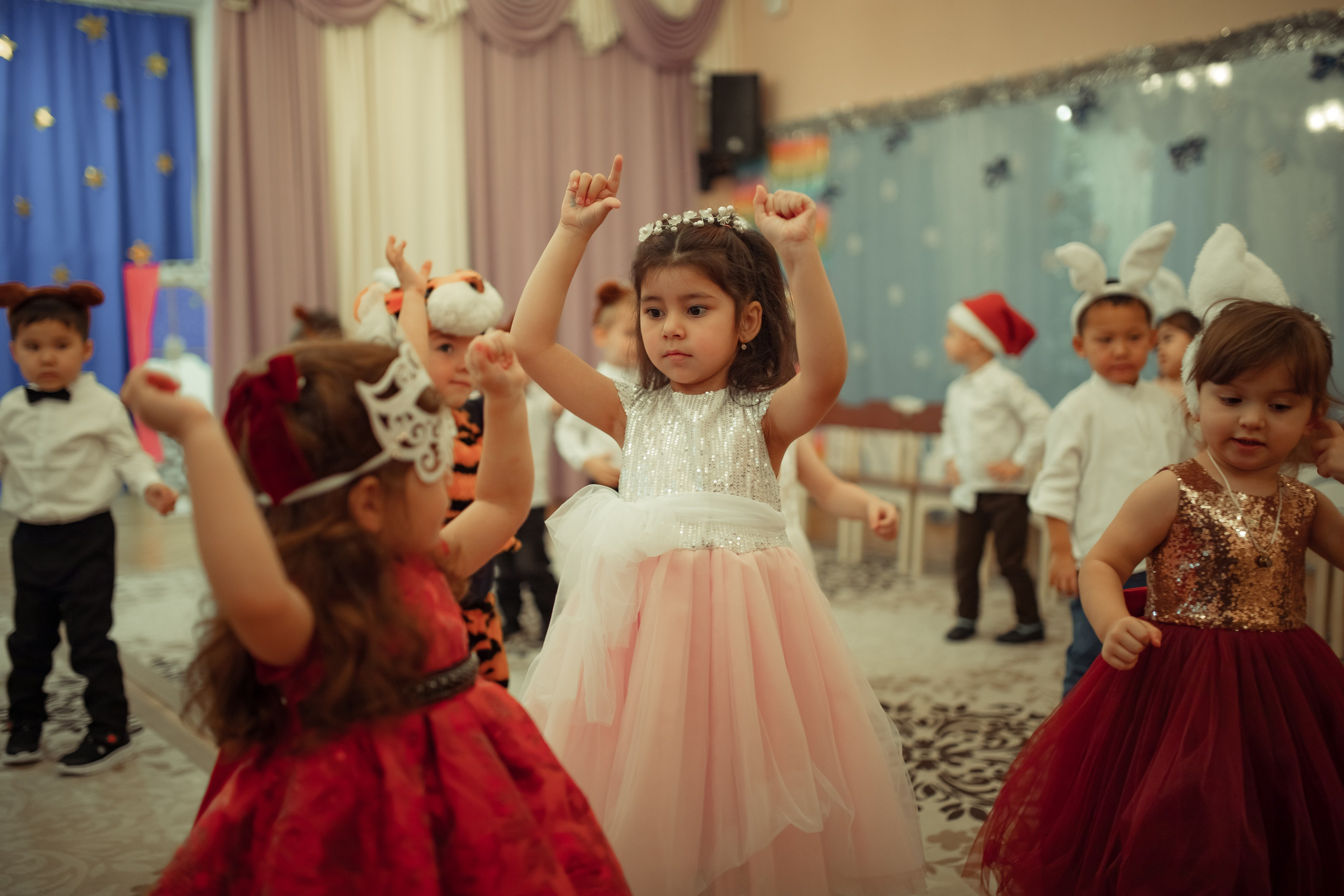 Новогодний утренник в детском саду. Семейный и детский фотограф в Москве Дорогова Екатерина